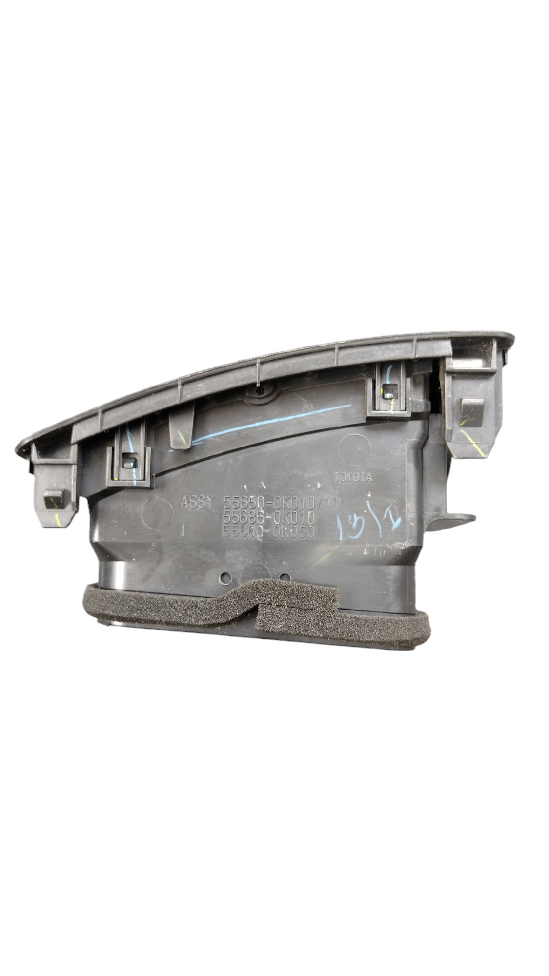 Difusor De Ar L.d Painel Hilux 2009 2