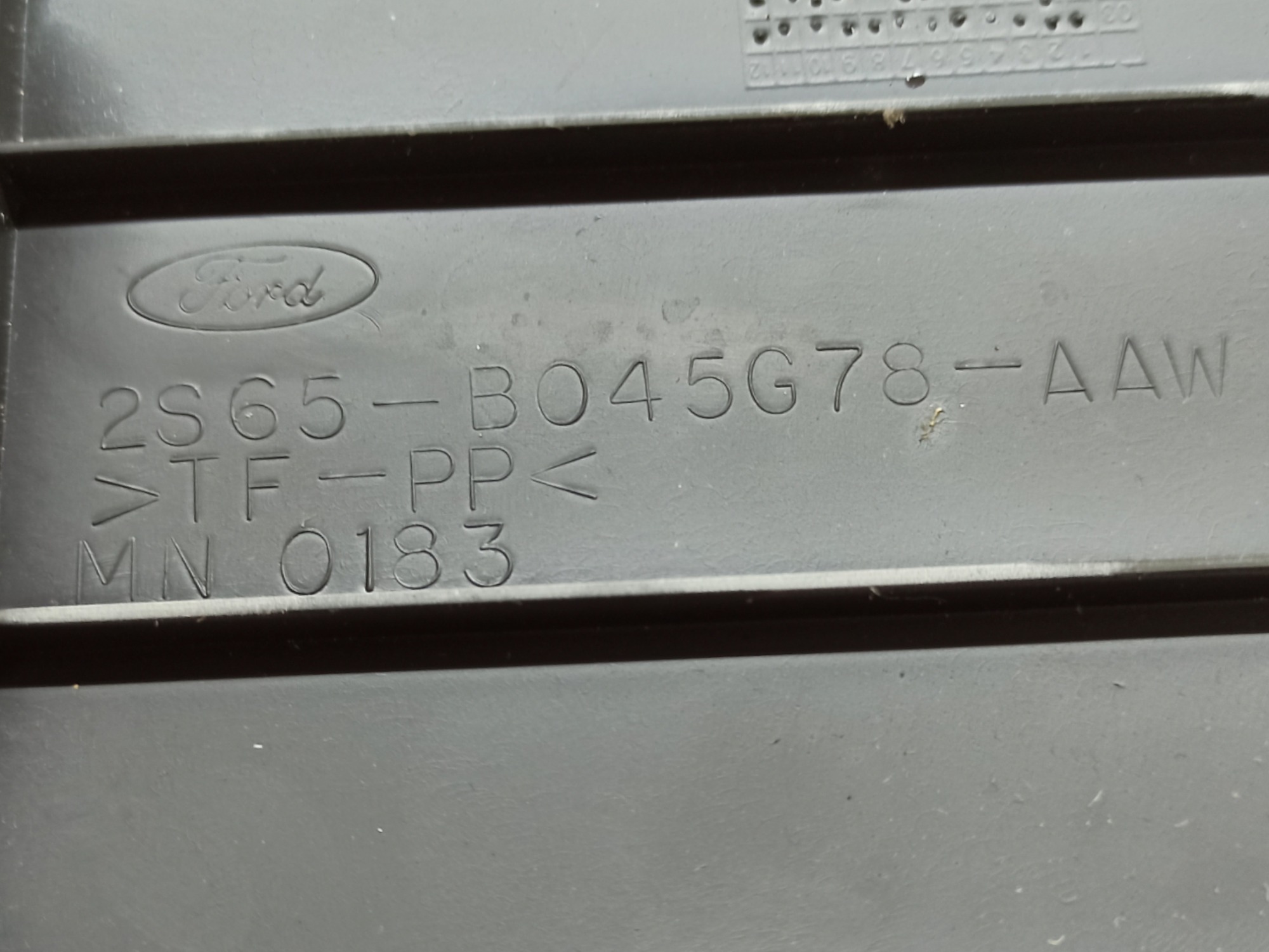 Tampa Superior Painel Passageiro Ford Fiesta 2007 2008 V96 7