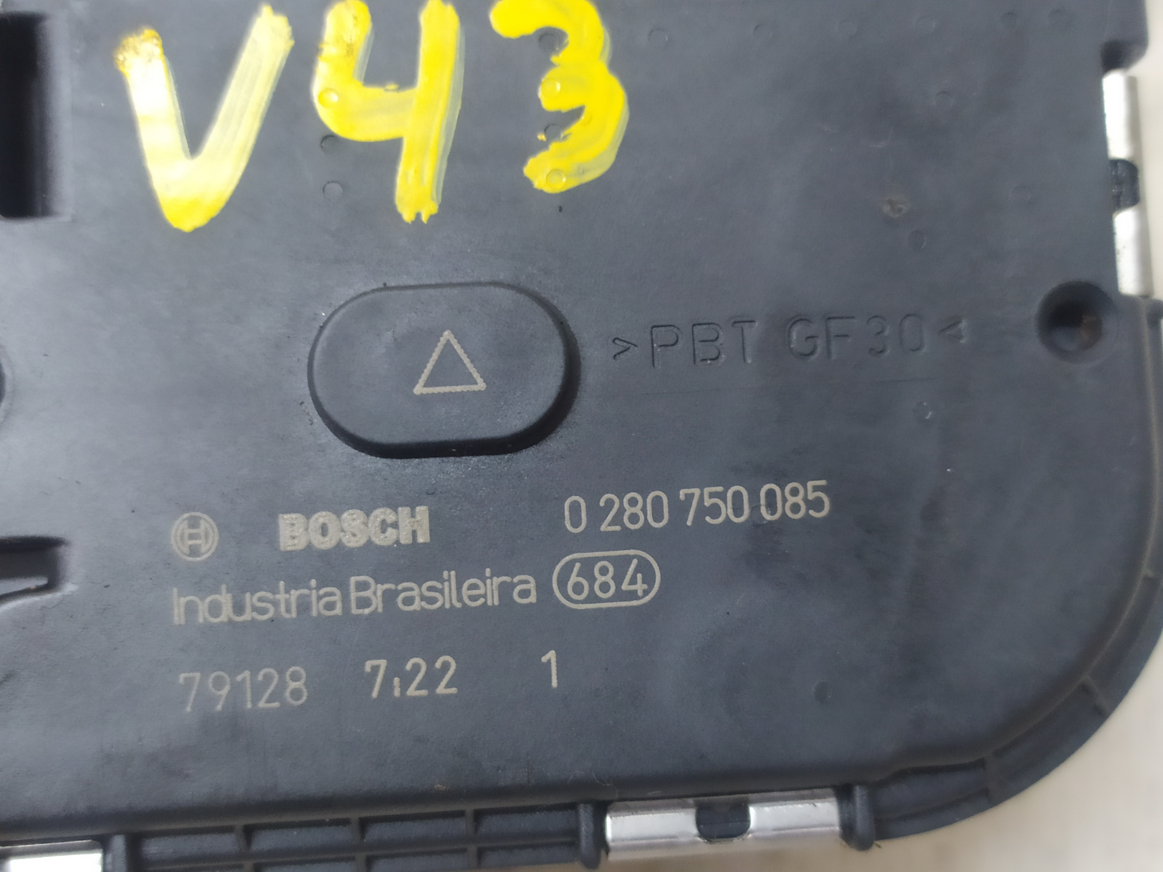 Tbi Corpo Borboleta Peugeot 307 1.6 2008 Flex V43 9
