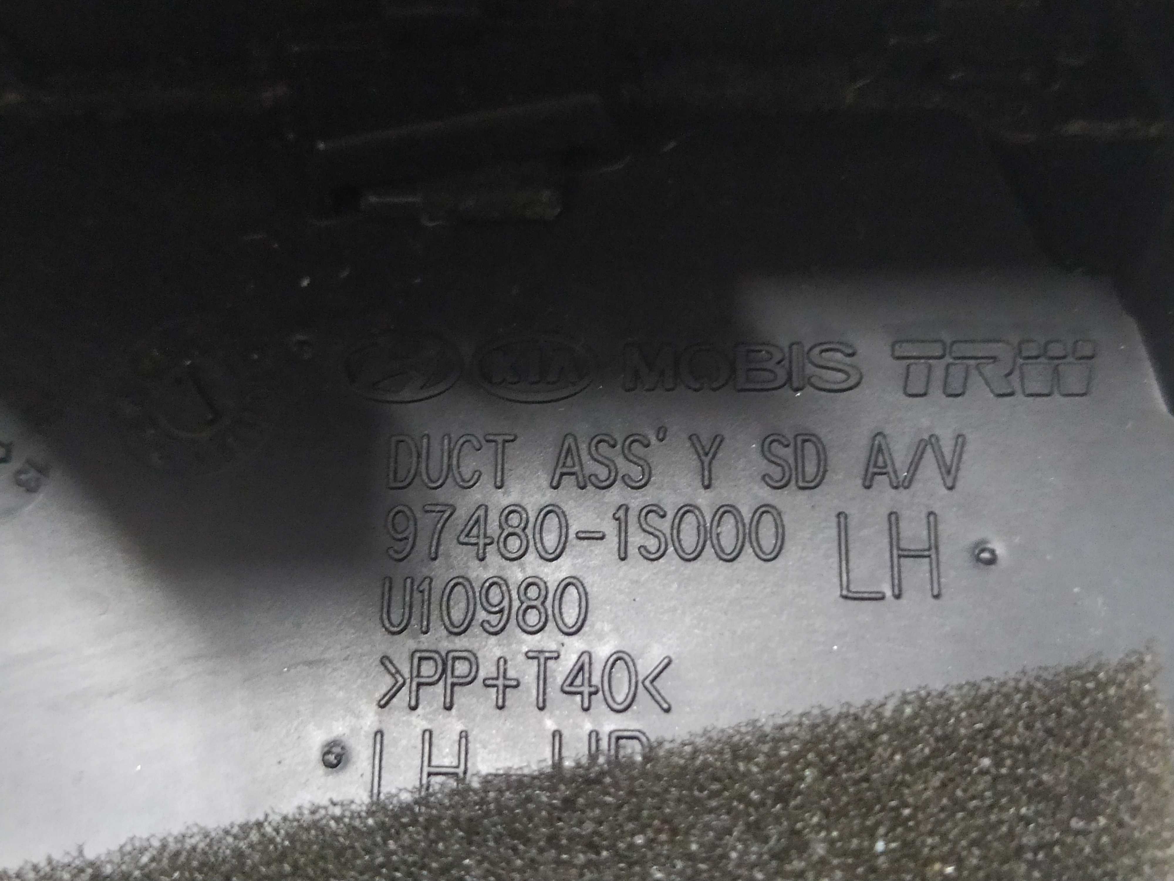 Difusor De Ar Esquerdo Hyundai Hb20 2014 974801s000 V69 6