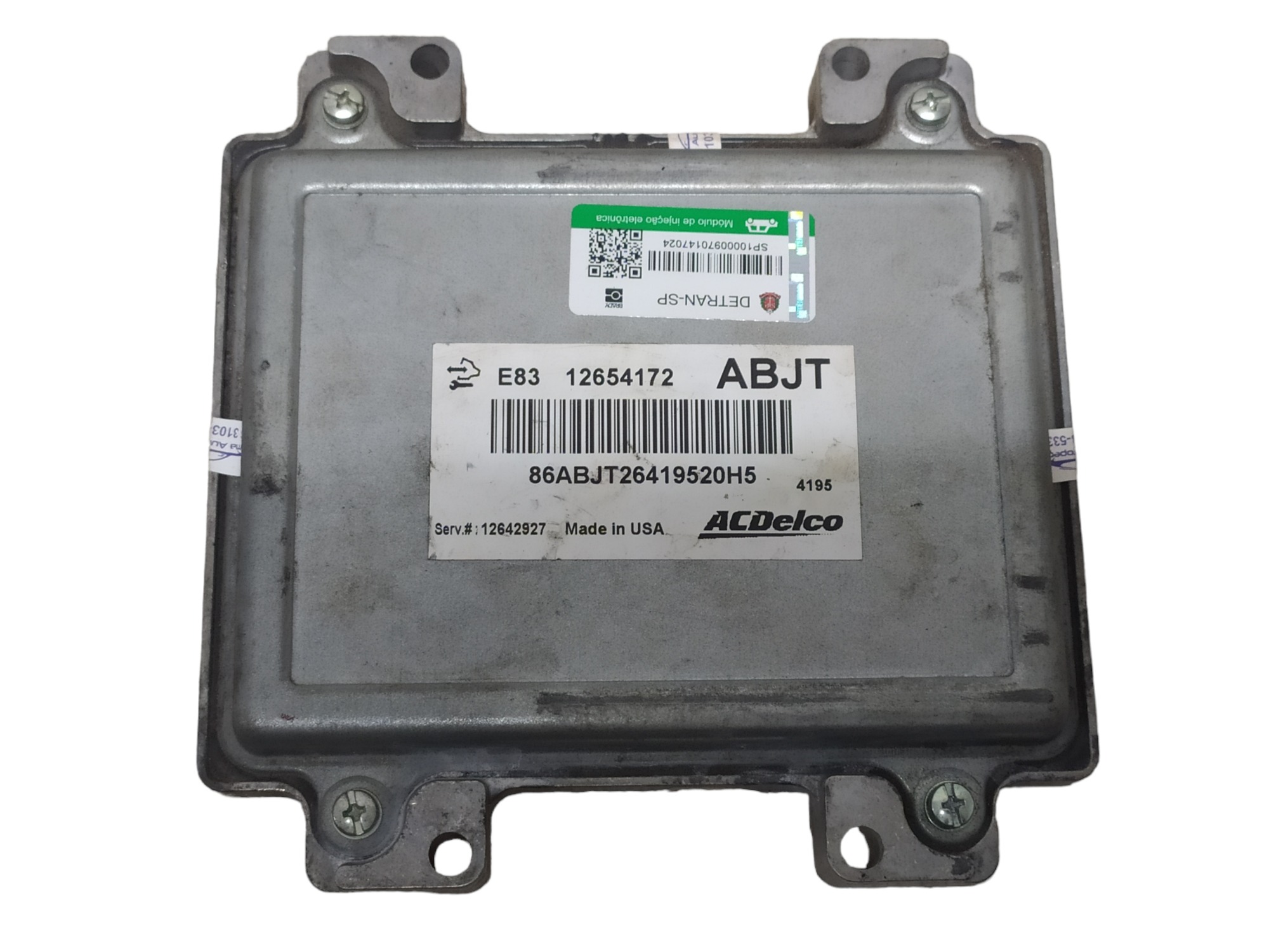 Kit Code Chevrolet Onix Lt 2014 Cod 12642927  4121785 8
