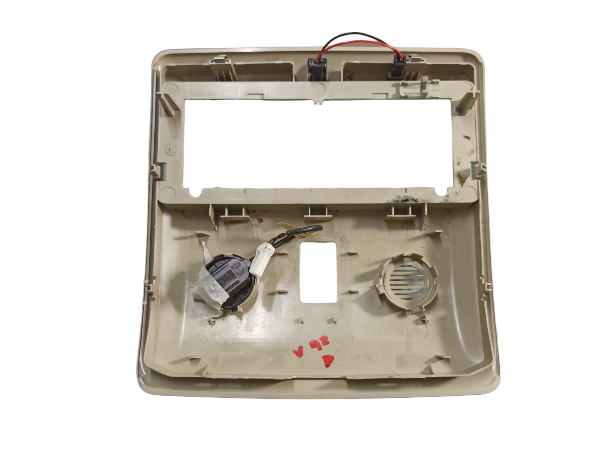 Moldura Luz De Teto Cortesia Land Rover Discovery 3 2008 V92 5