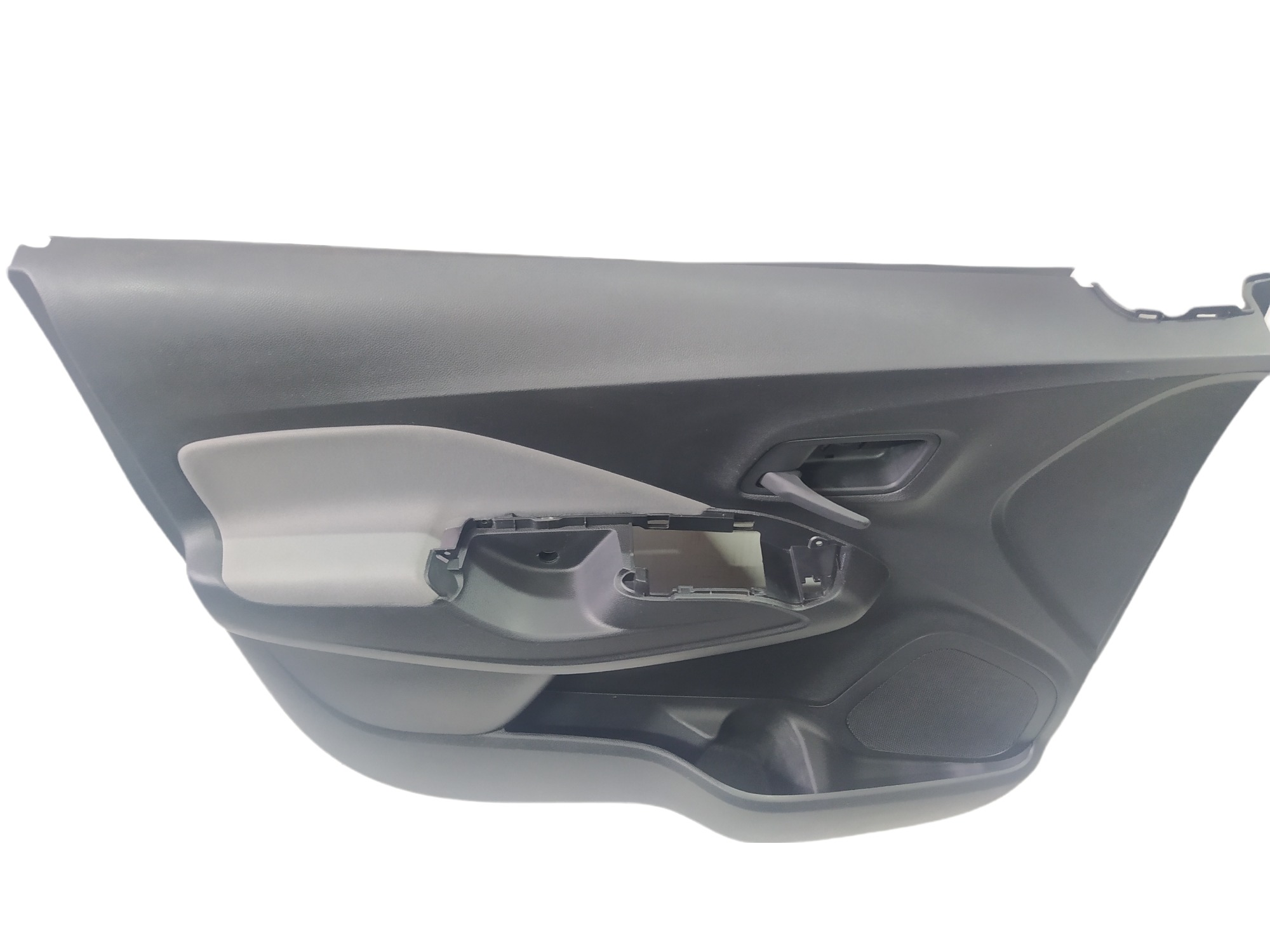 Forro Porta Dianteira Esquerda Chevrolet Cobalt Ltz 2018 Preto C Detalhe Cinza 6