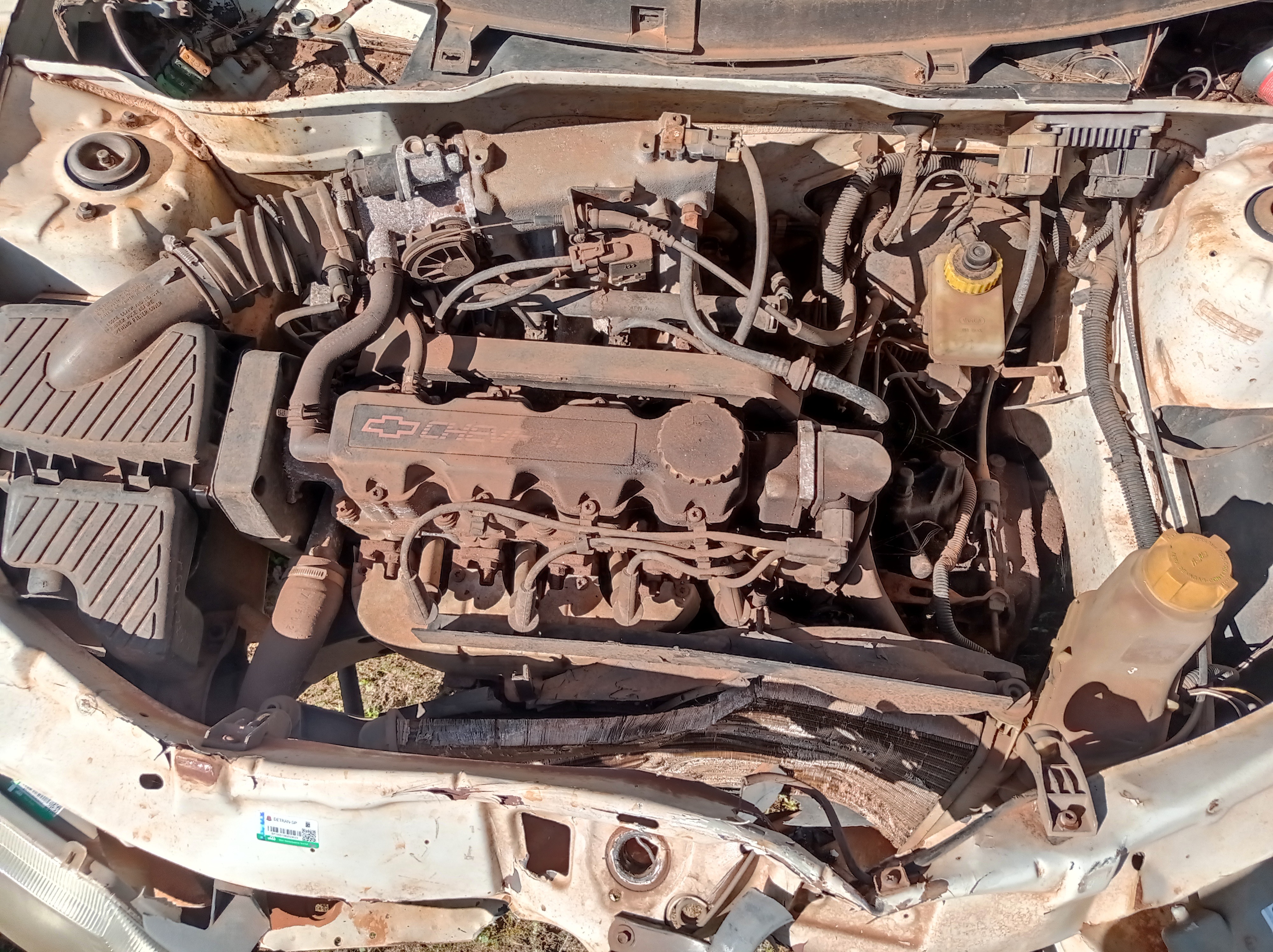 Motor Cambio E Pecas Interior Gm Celta 2002 V14