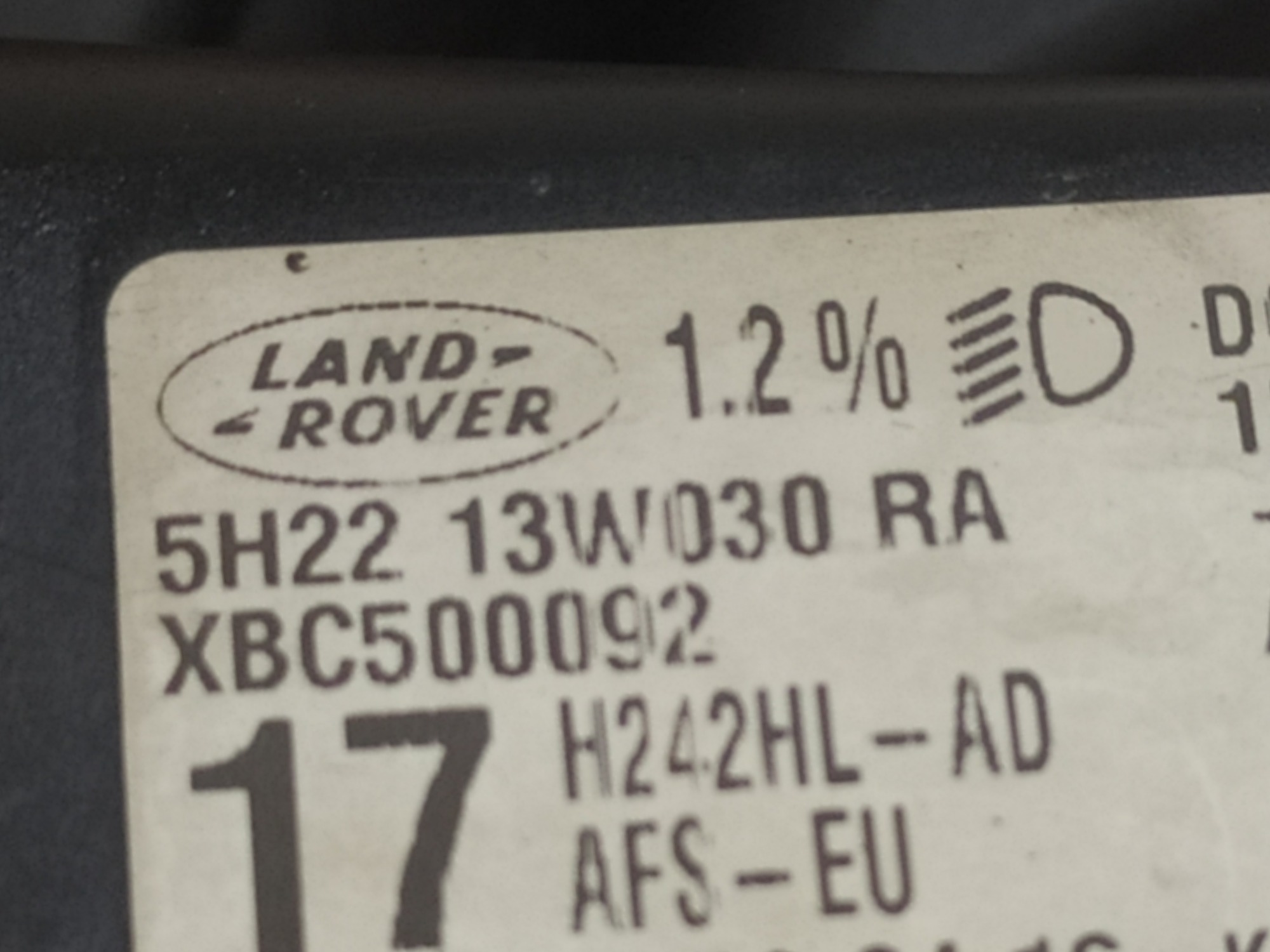 Farol Esquerdo Land Rover Discovery 3 2008 V92 Esquerdo 8