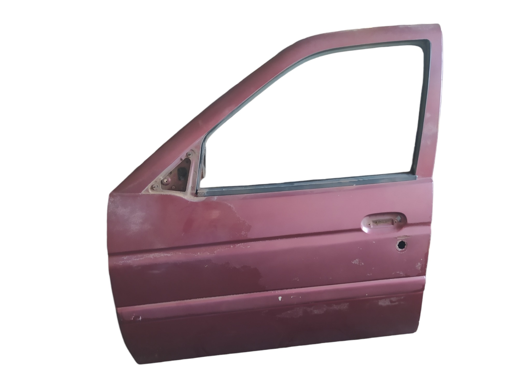 Porta Dianteira Esquerda Ford Escort 1998 V91 Dianteiro Esquerdo Vinho