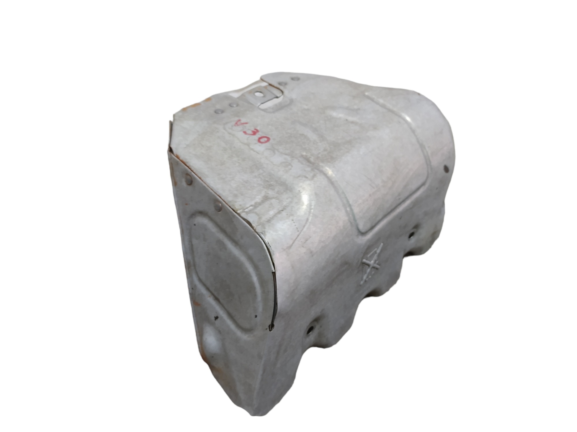 Defletor Protetor Do Escapamento Ford Fiesta 1.0 2002 V30 2