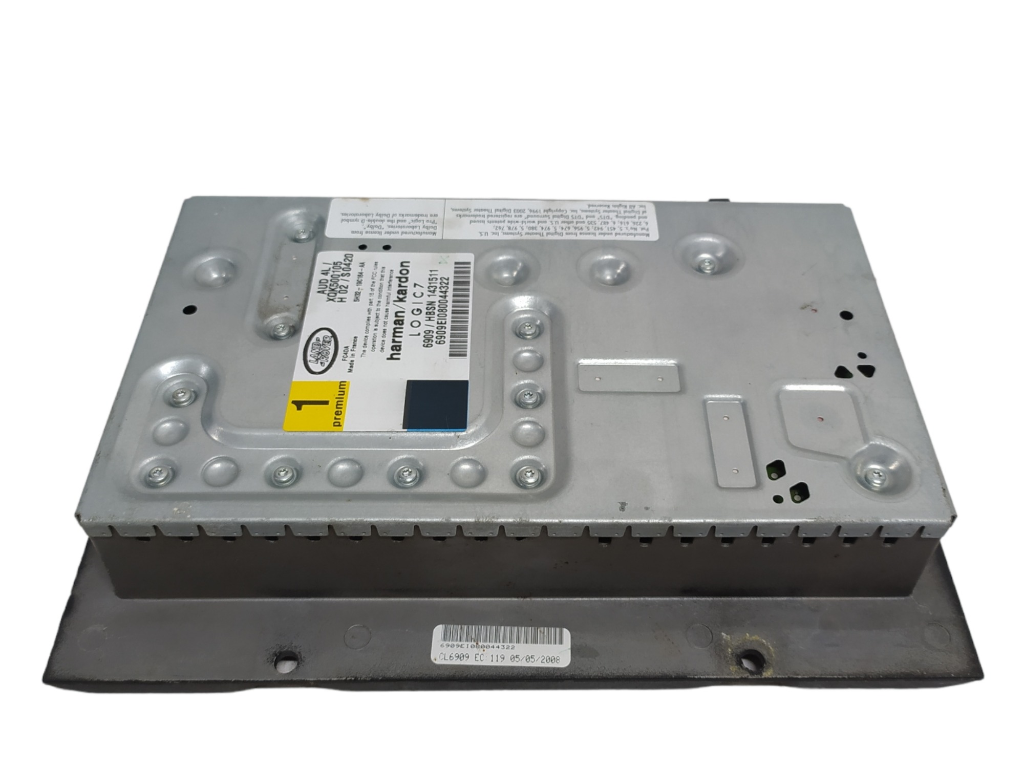 Modulo Amplificador Som Land Rover Discovery 3 2008 V92 3