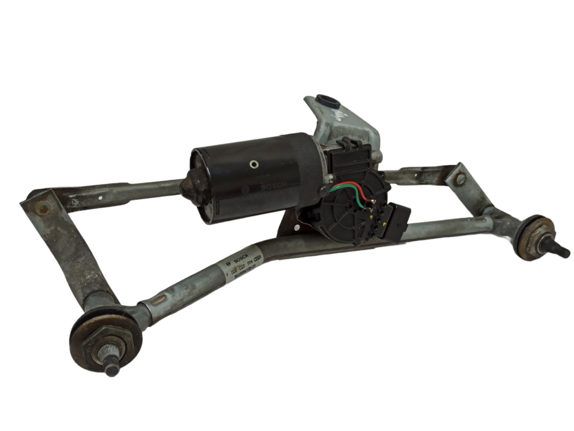 Máquina Motor Limpador Para-brisa Peugeot 207 2012 V90 Esquerdo 2