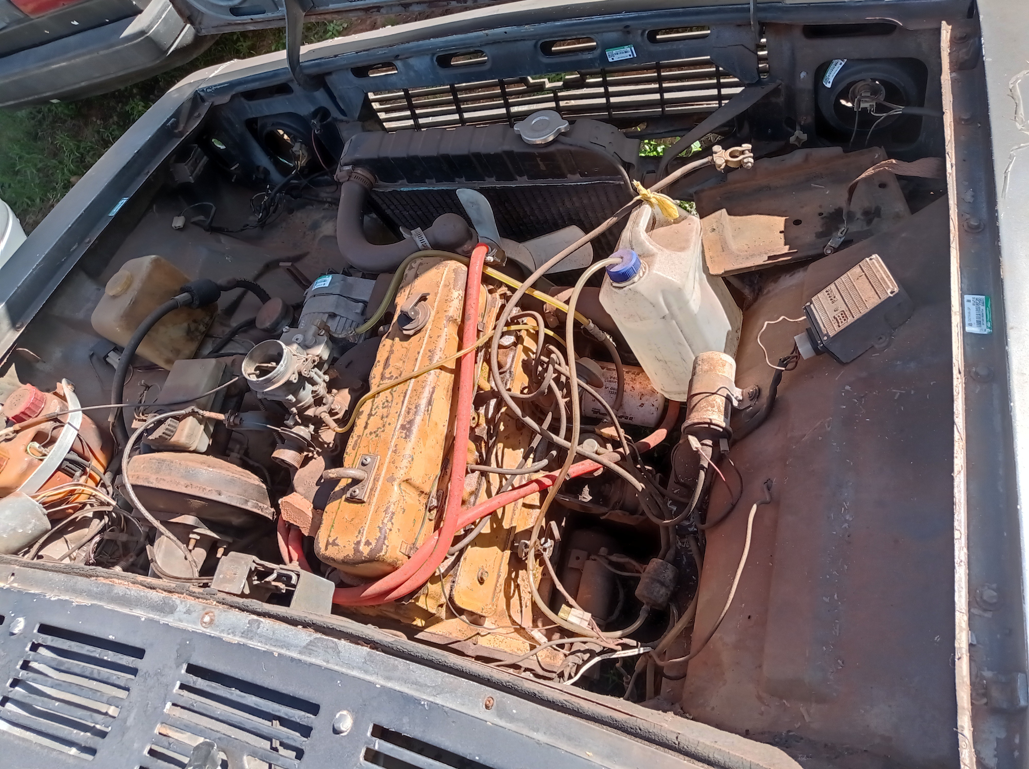 Motor Cambio E Peças Caravan Comodoro 1983 V07