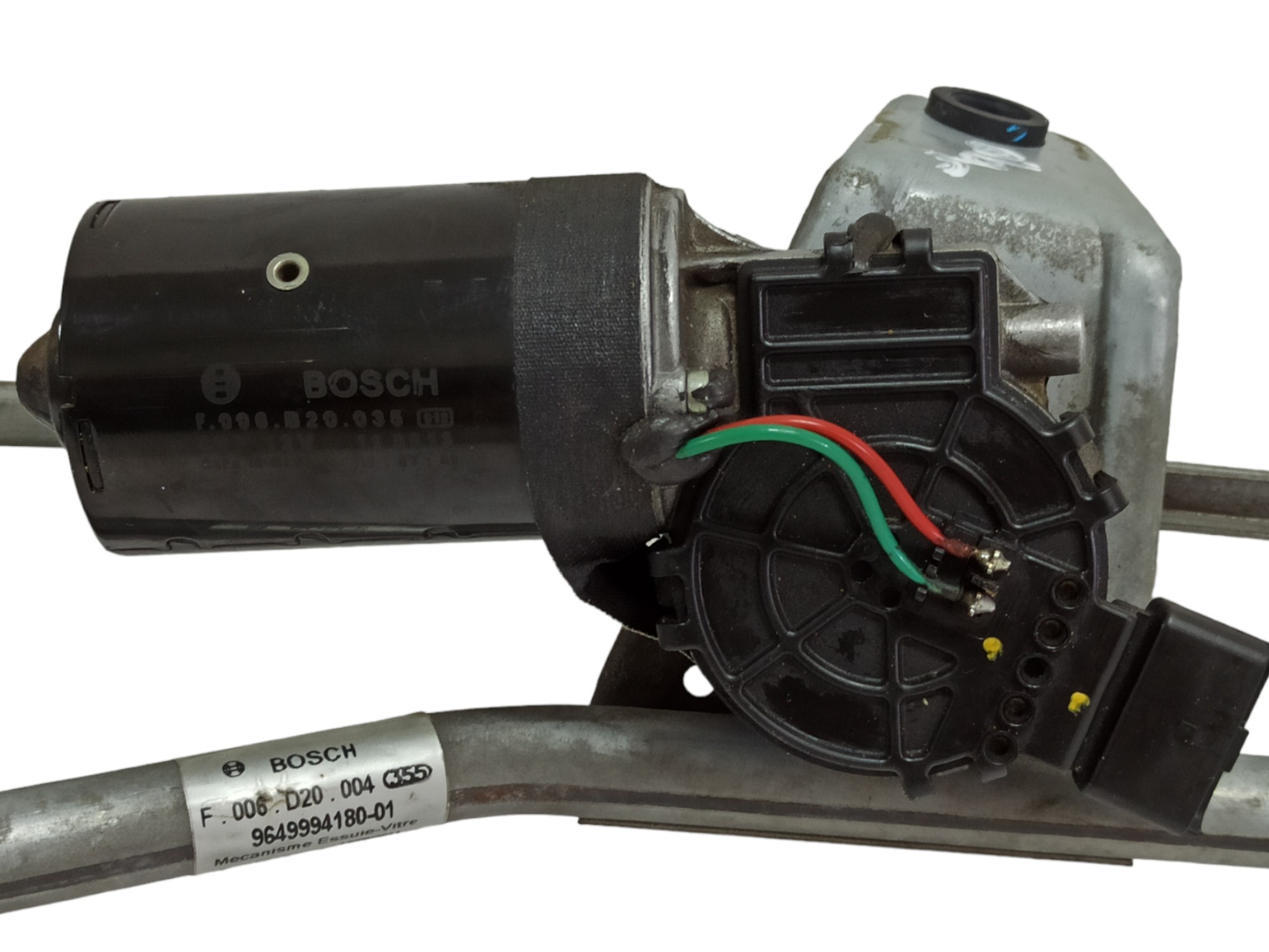 Máquina Motor Limpador Para-brisa Peugeot 207 2012 V90 Esquerdo 5