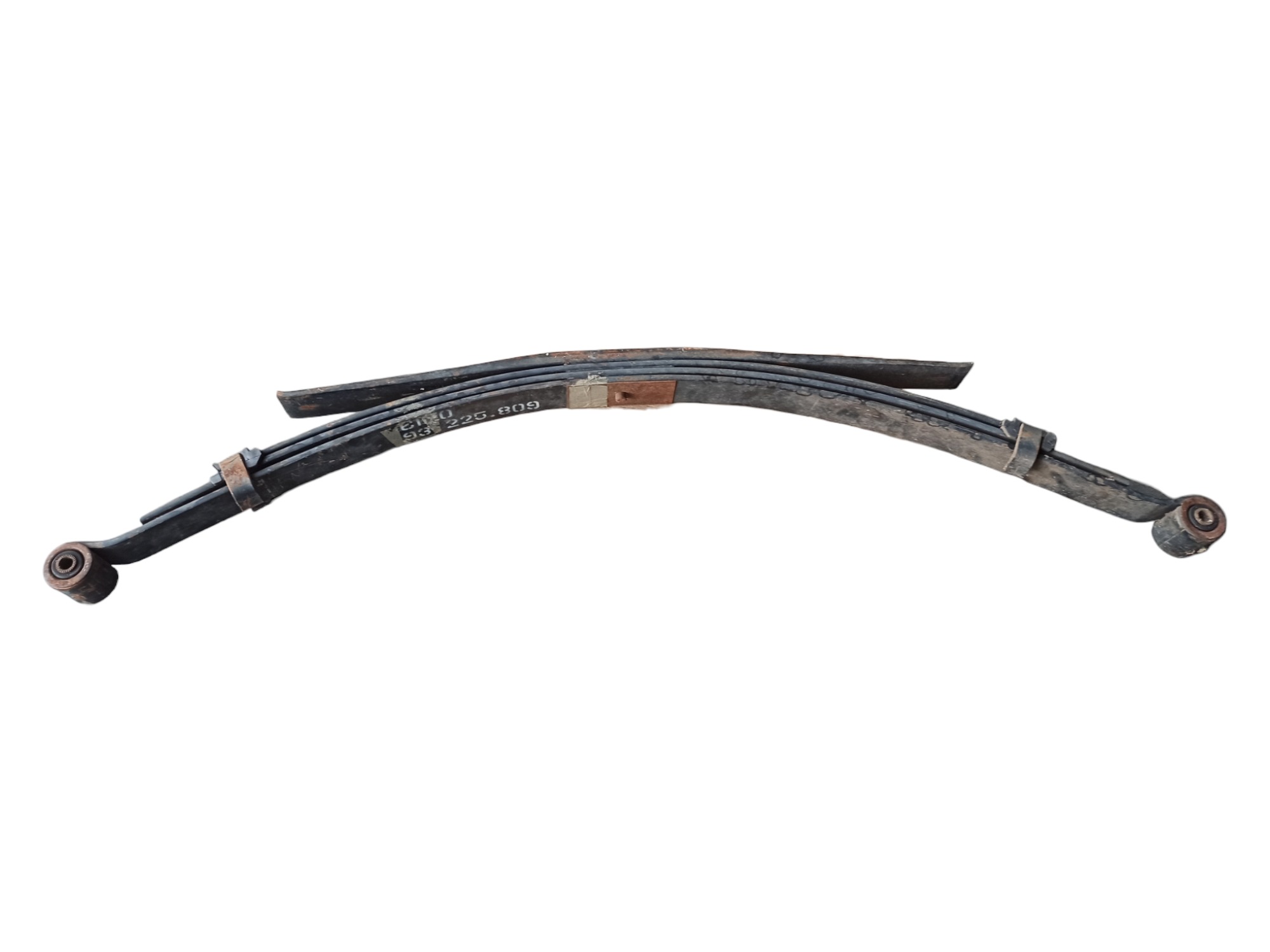 Feixe De Mola Traseiro Completo Chevrolet S10 1995 A 2000 3