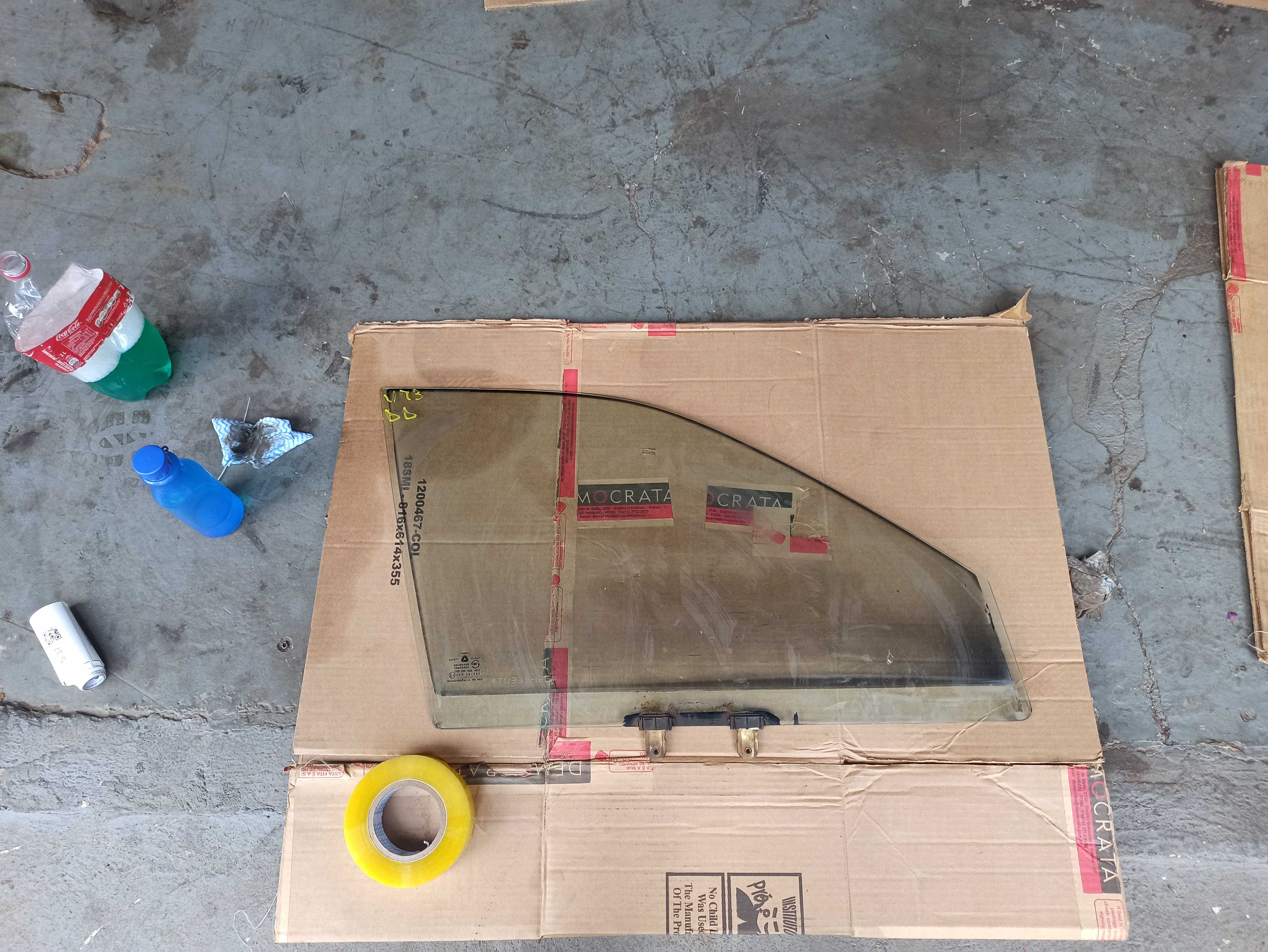 Vidro Dianteira Direita Hyundai Accent 2003 V73 Balcão