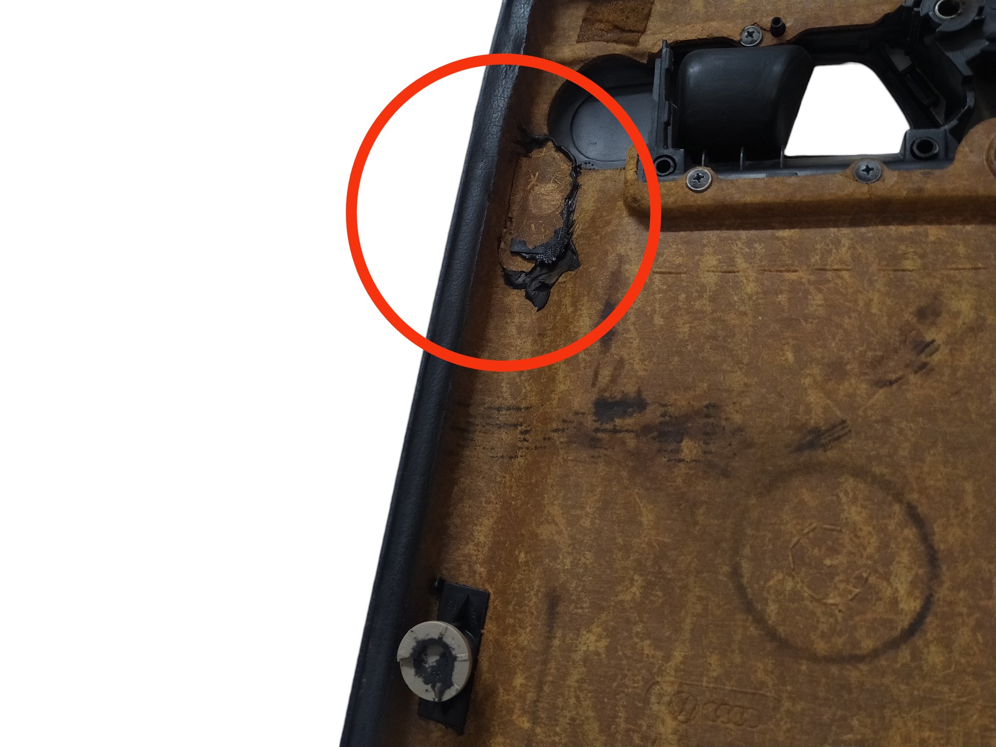 Forro Da Porta Traseira Esquerda Vw Golf 1995 1h4867211 V41 10