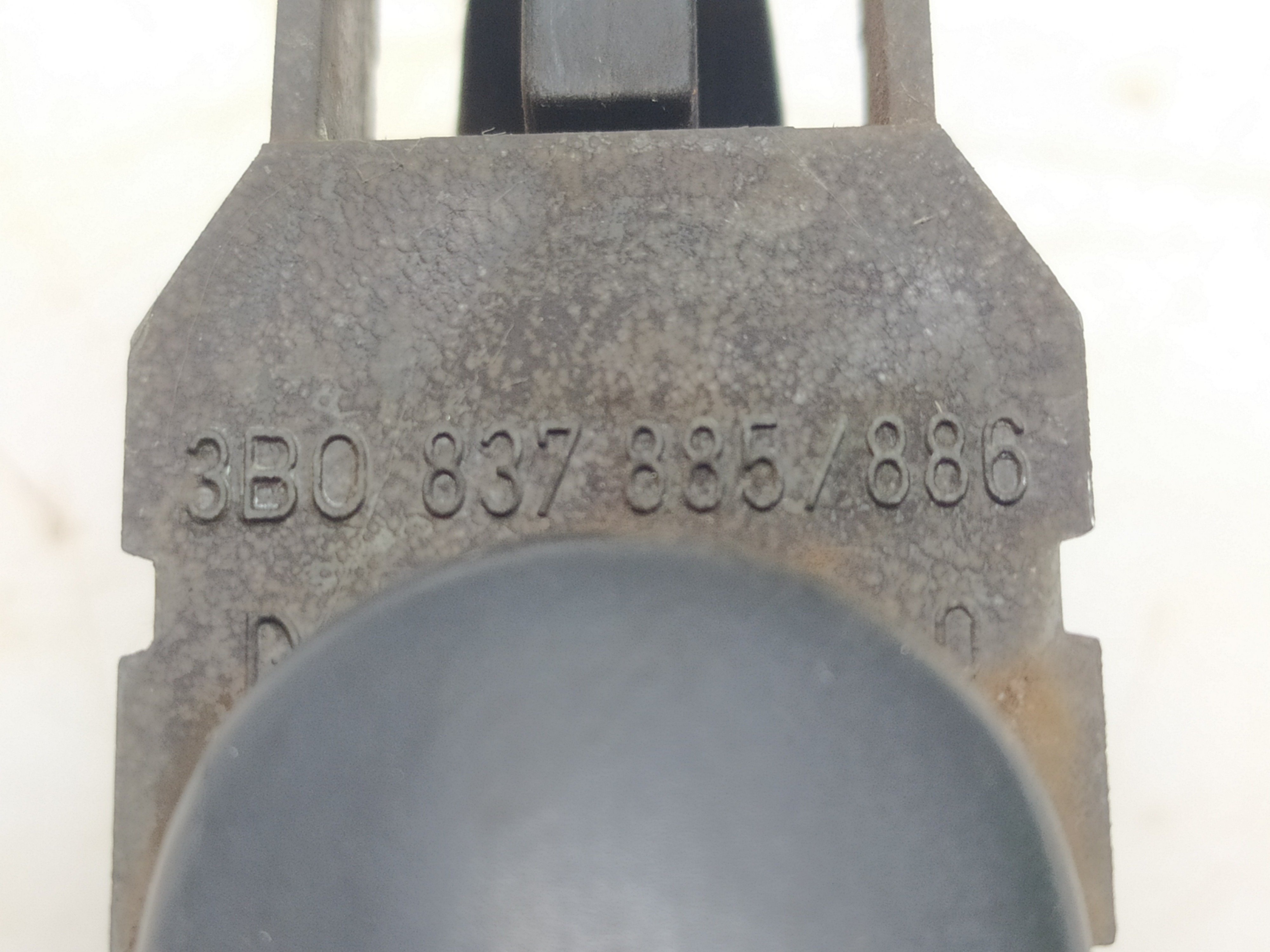 Maçaneta Externa Porta Tras Dir 3b0837207 Golf 2000 V53  Traseira 8