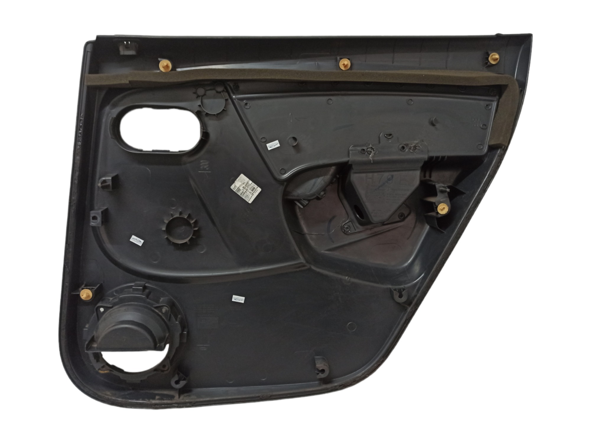 Forro Da Porta Traseira Esquerda Renault Duster 2014 Preto 8