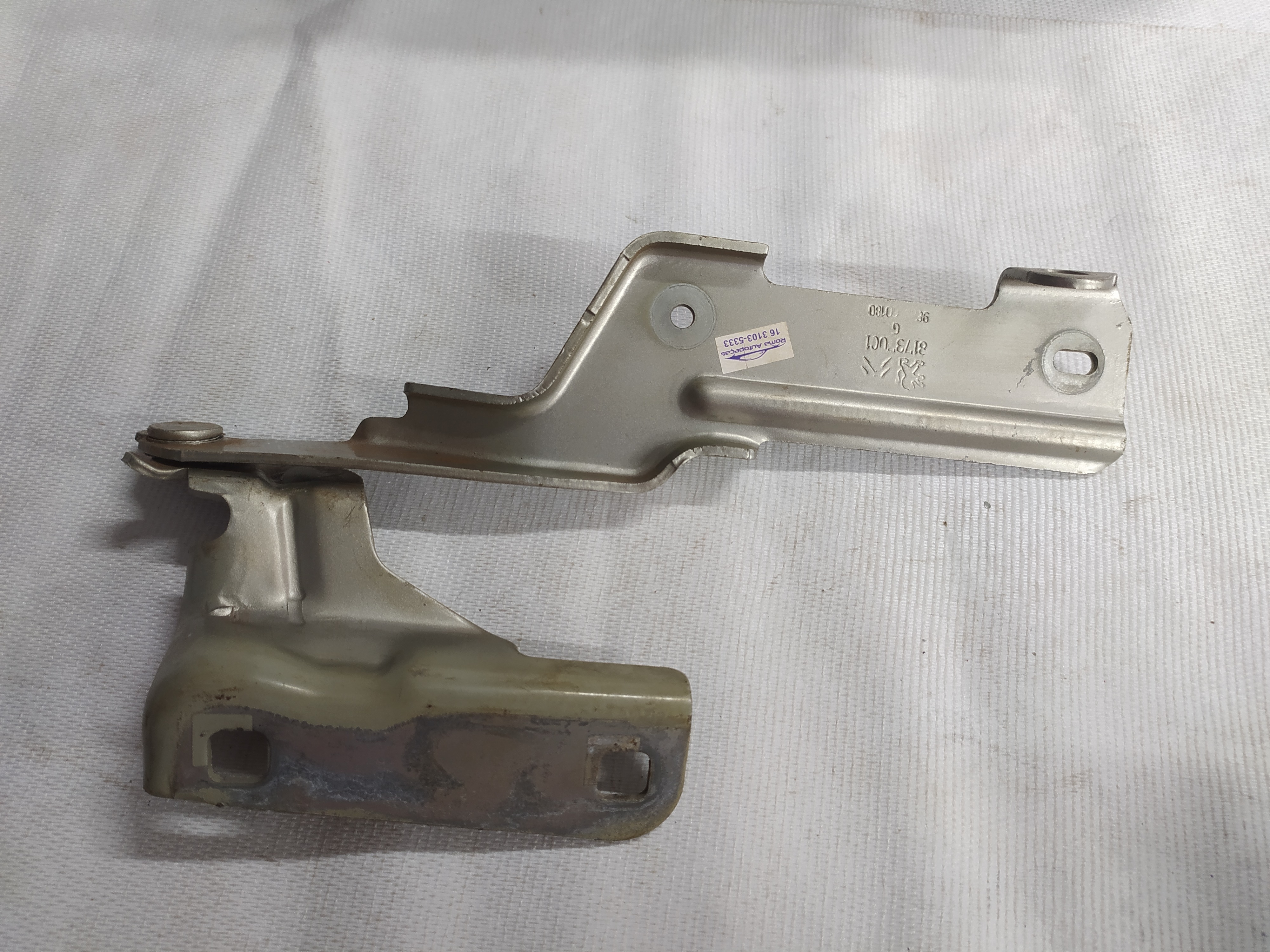 Dobradiça Capo Esquerda Citroen C4 Excl 2011 9684360180 2