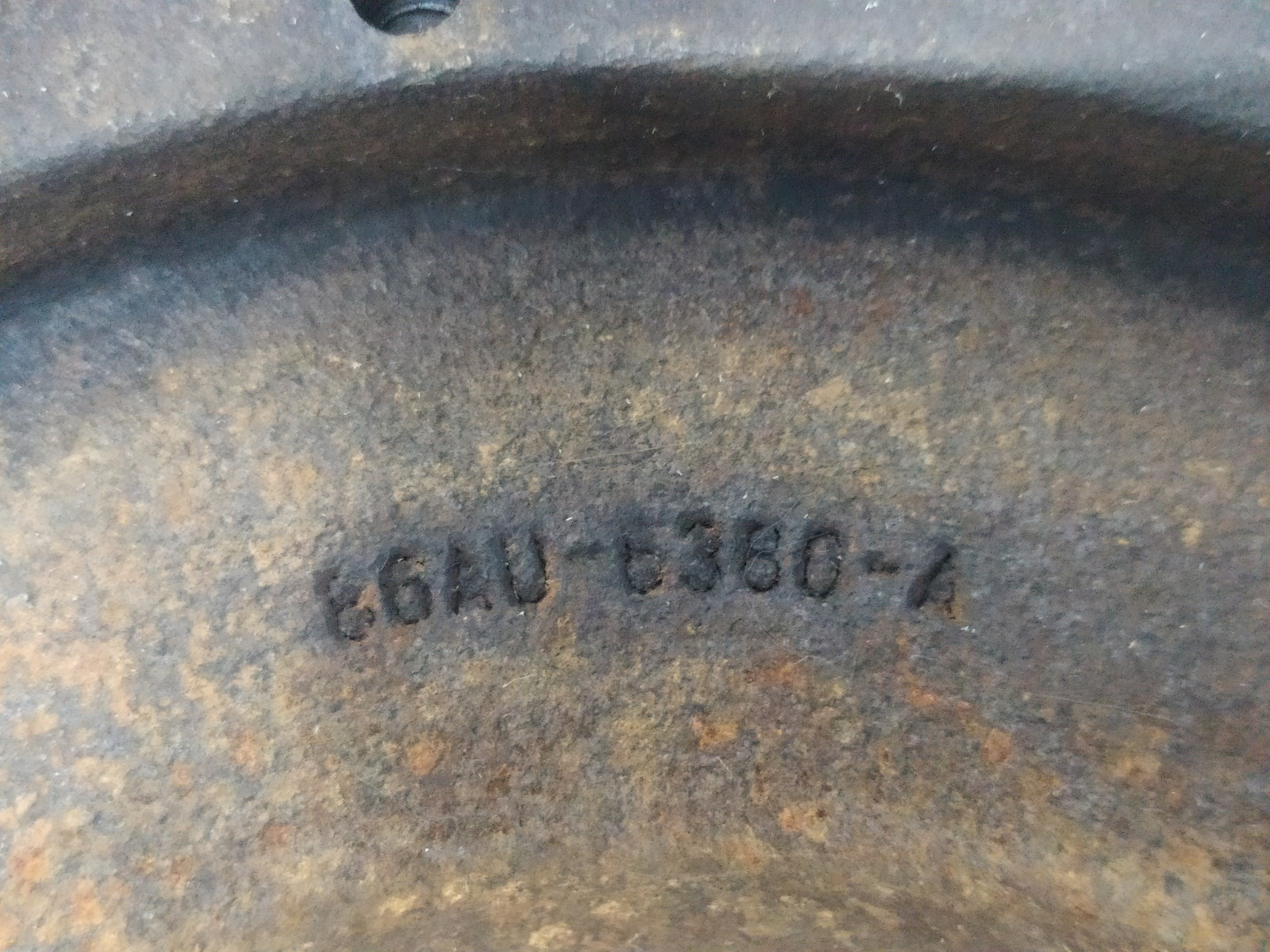 Volante Do Motor Ford Escort 1.6 Cht 1989 1990 86au6380a V39 5