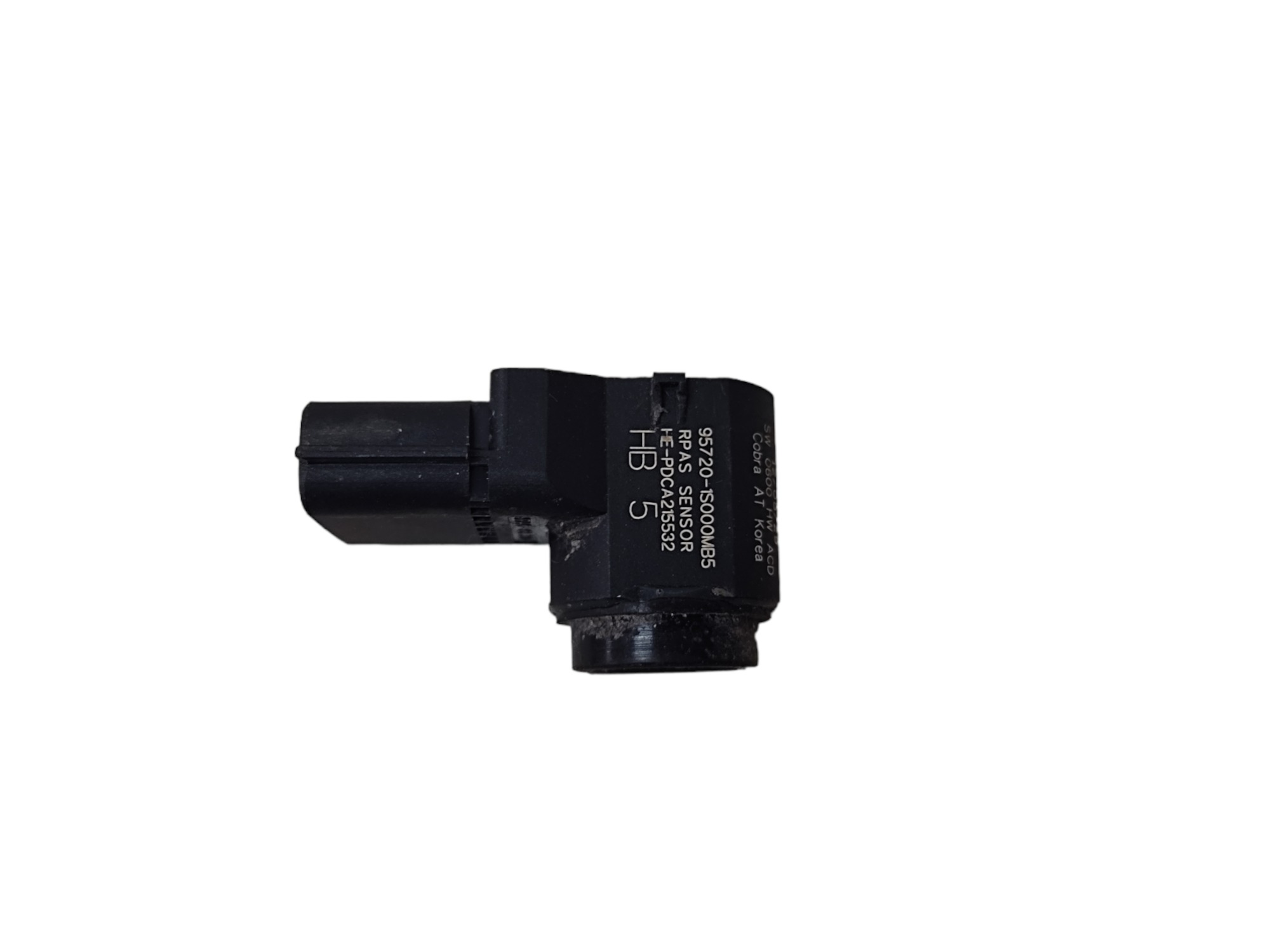 Sensor De Estacionamento Ré Preto Hyundai Hb20 1.6 2014 V69 2