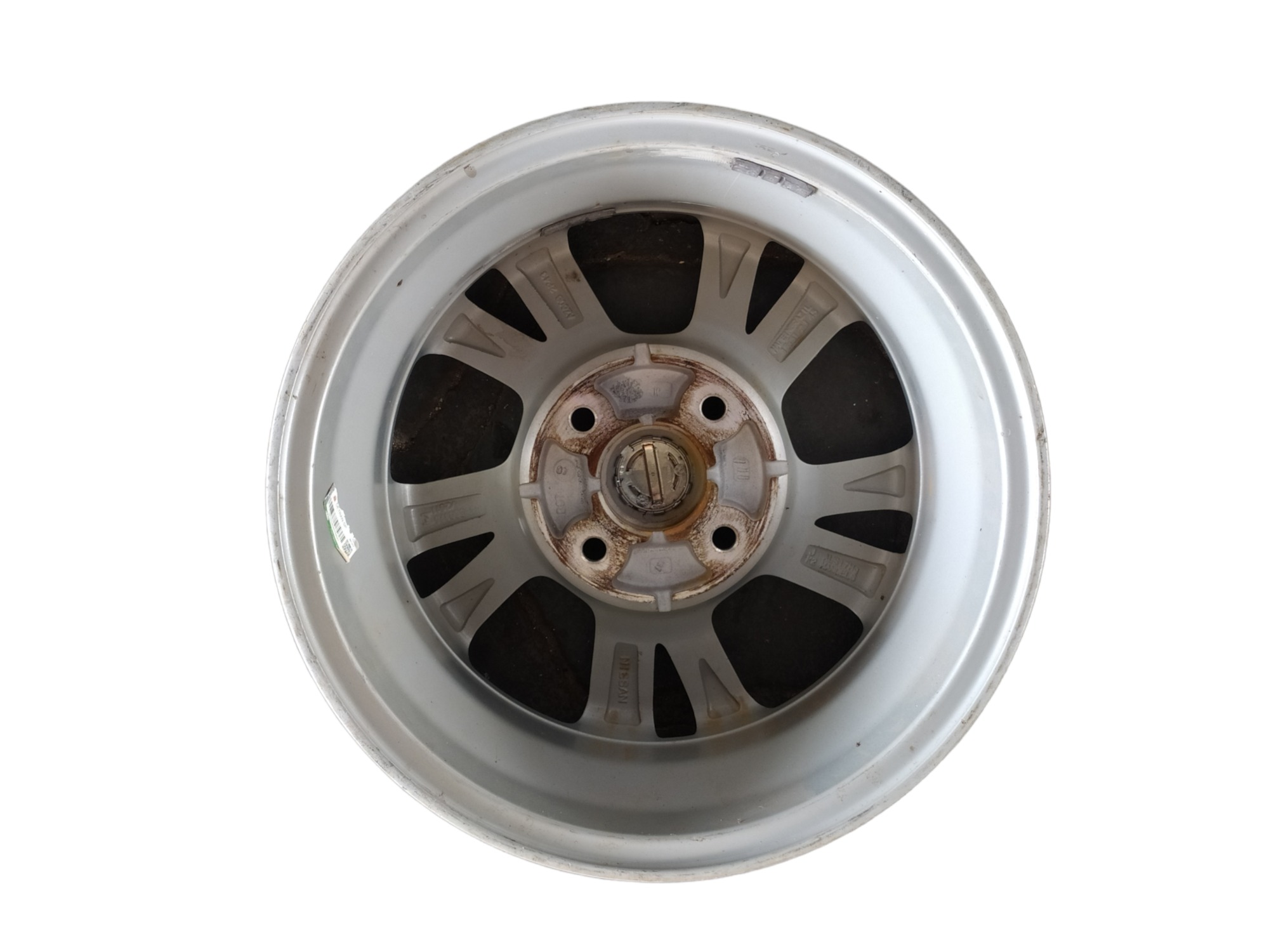 Roda De Liga Leve Aro 15 Nissan Versa 2017 Az60b2p43 4