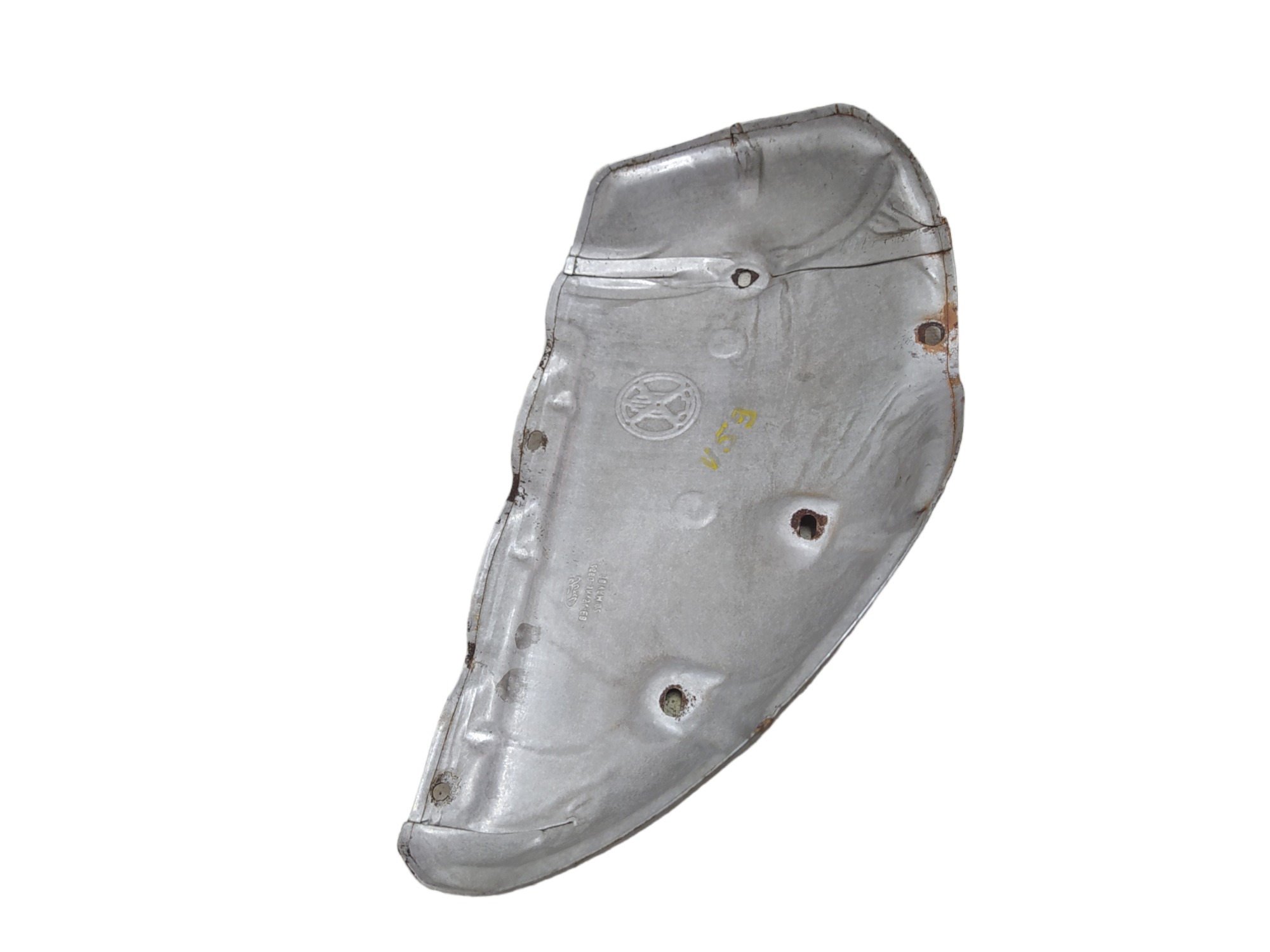 Defletor Protetor Calor Do Escape Ford Fiesta 2002 V59 6