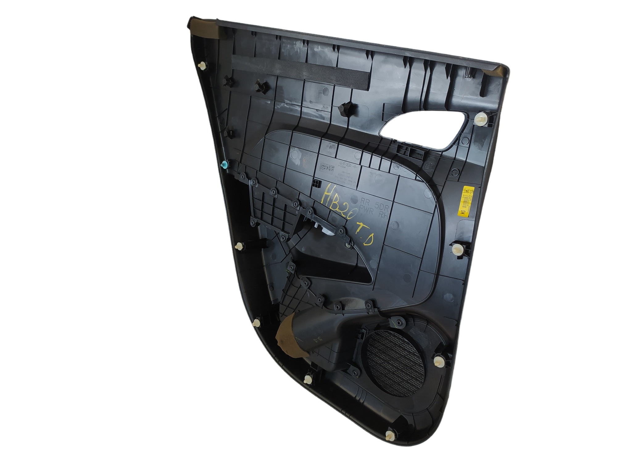 Forro Da Porta Traseira Direita Hyundai Hb20 2016 6