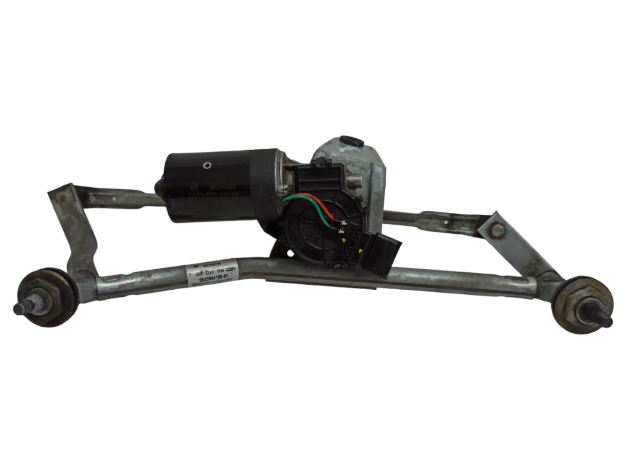 Máquina Motor Limpador Para-brisa Peugeot 207 2012 V90 Esquerdo 4