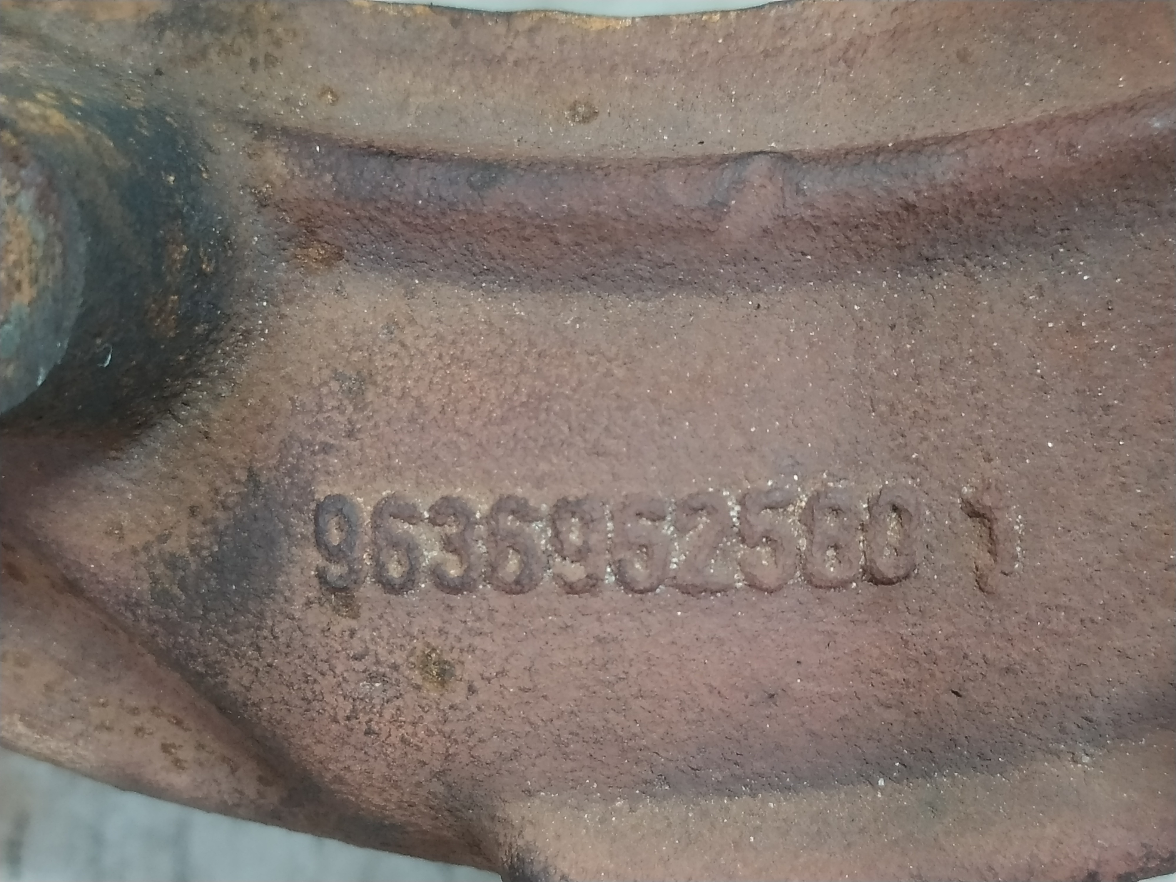 Coletor Do Escapamento Peugeot 206 1.6 2001 9636962580 V35 7