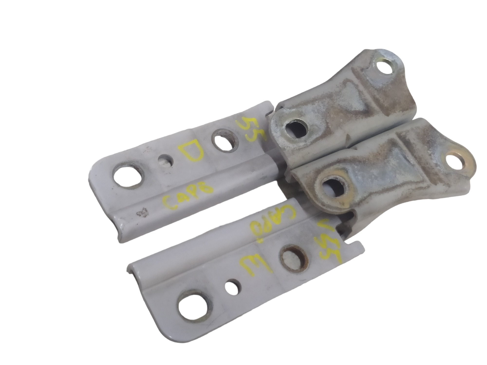 Dobradiça Do Capo Hyundai Santa Fe 2001 V55 Par 6