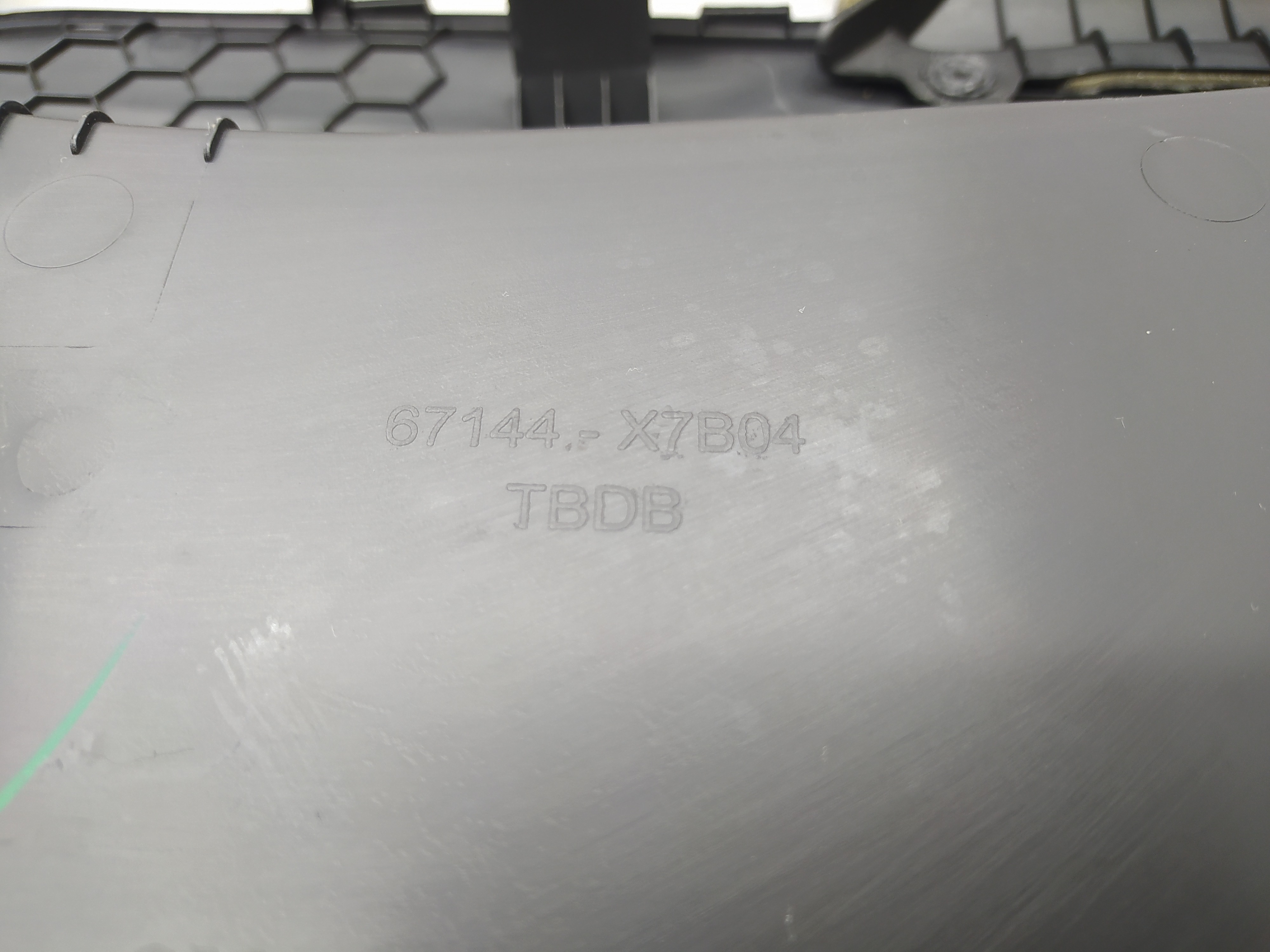 Forro Porta Traseira Esquerda Gm Cobalt 2017  67114x7b04 Cinza 7