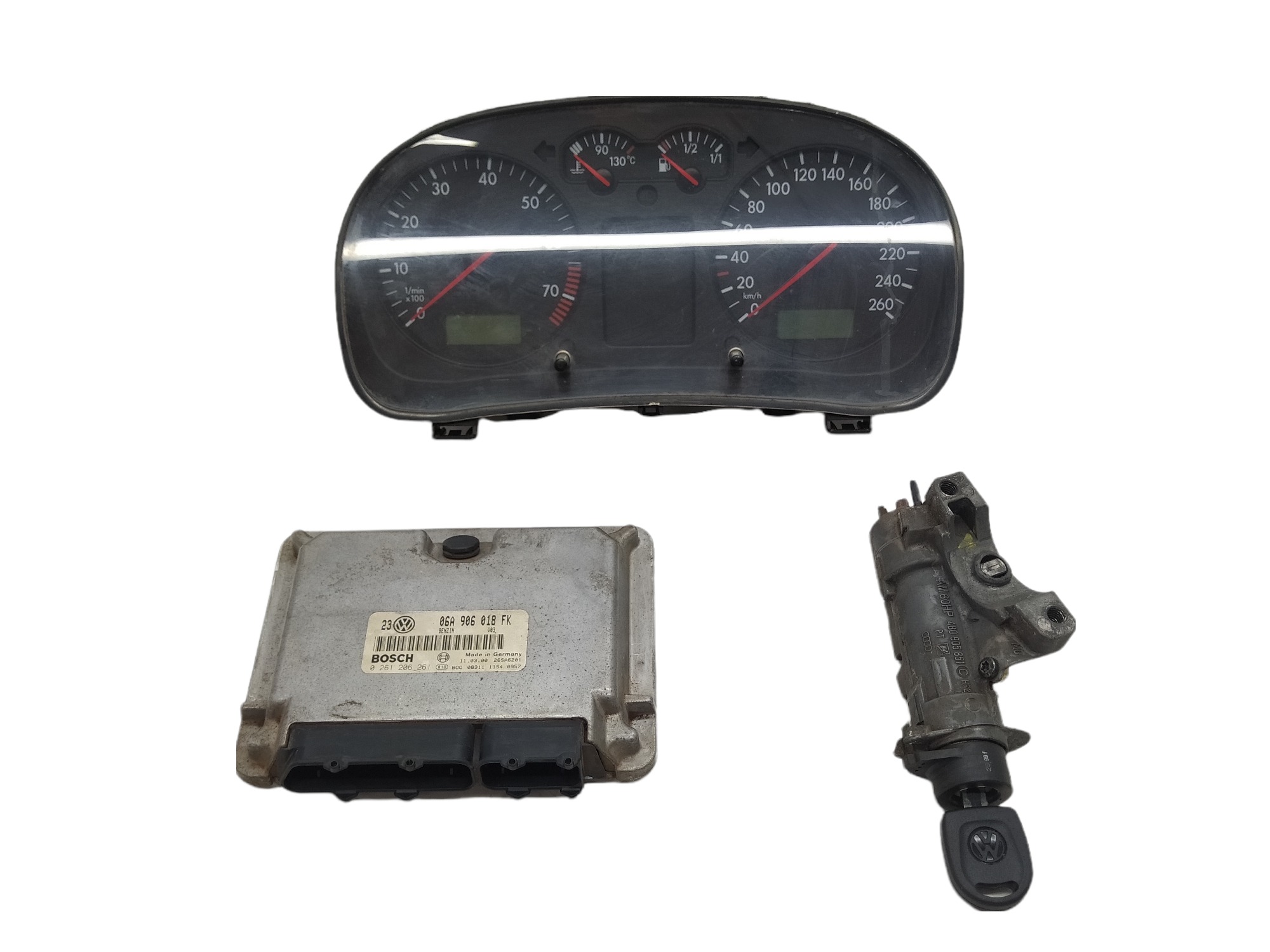 Kit Injeção Módulo Vw Golf 2000 06a906018fk V53