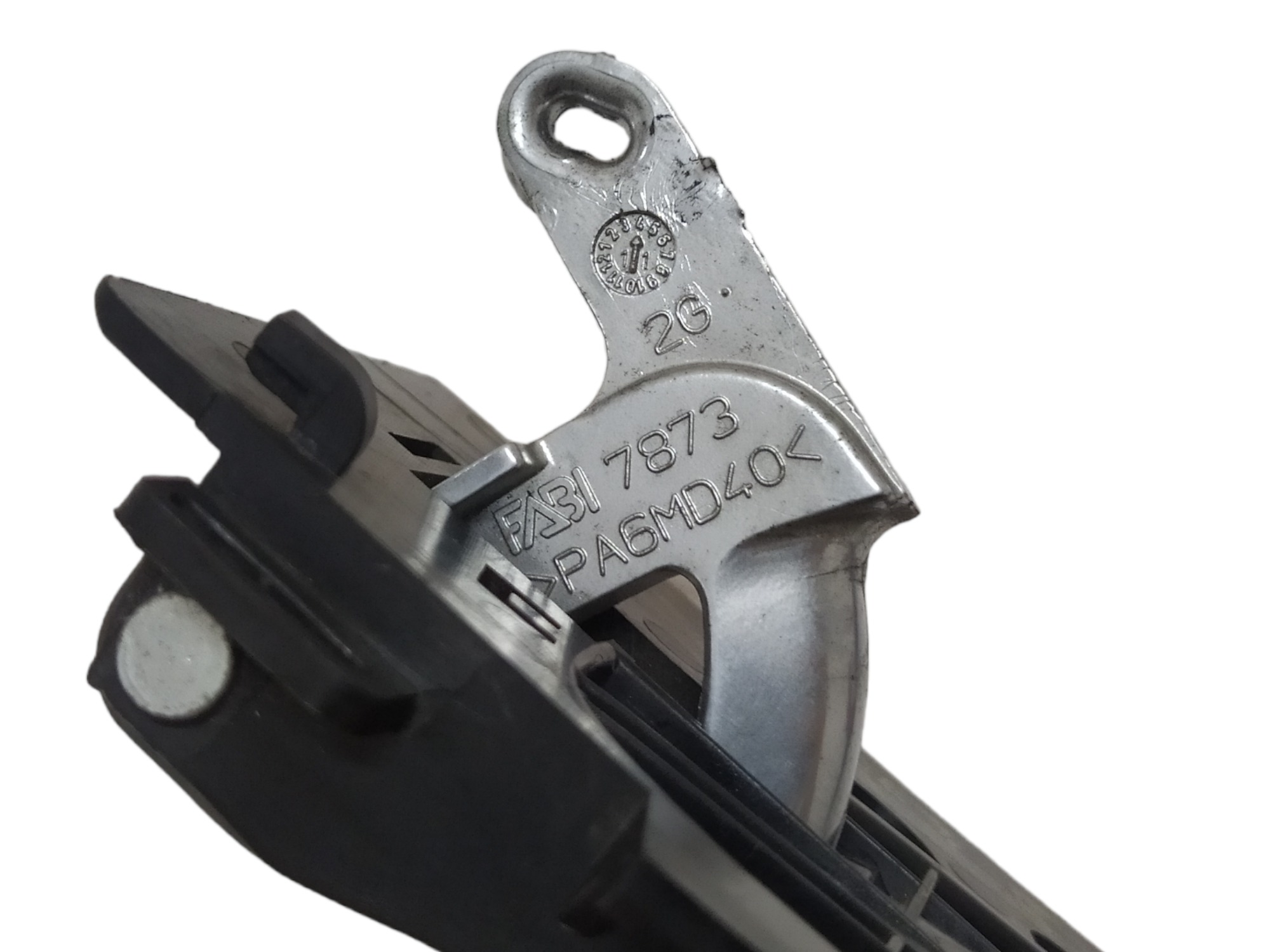 Maçaneta Interna Dianteira Esquerda Peugeot 207 2012 V90 Prata Dianteiro 6