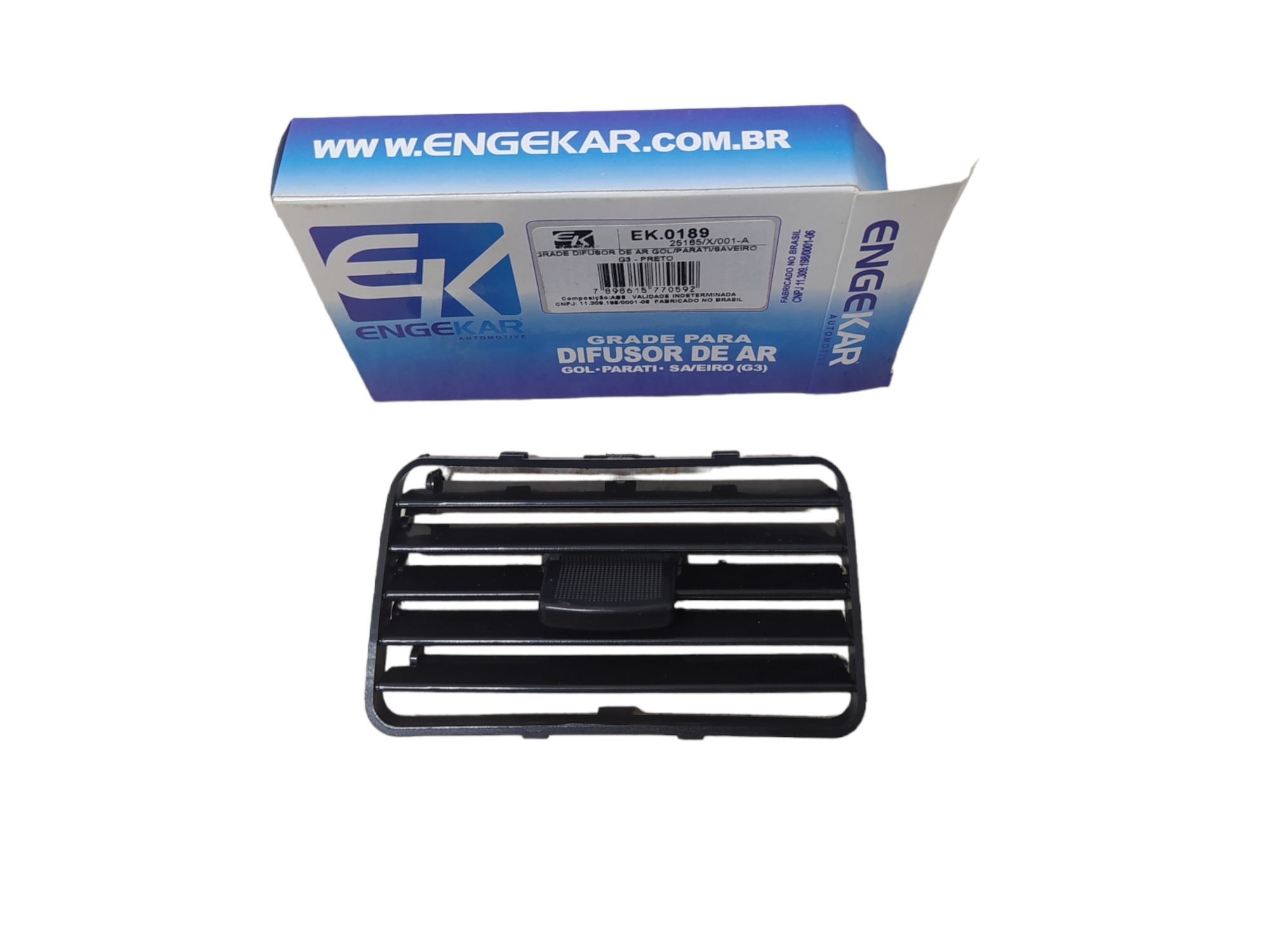 Grade Difusor De Ar VW Gol Parati Saveiro G3 Balcão