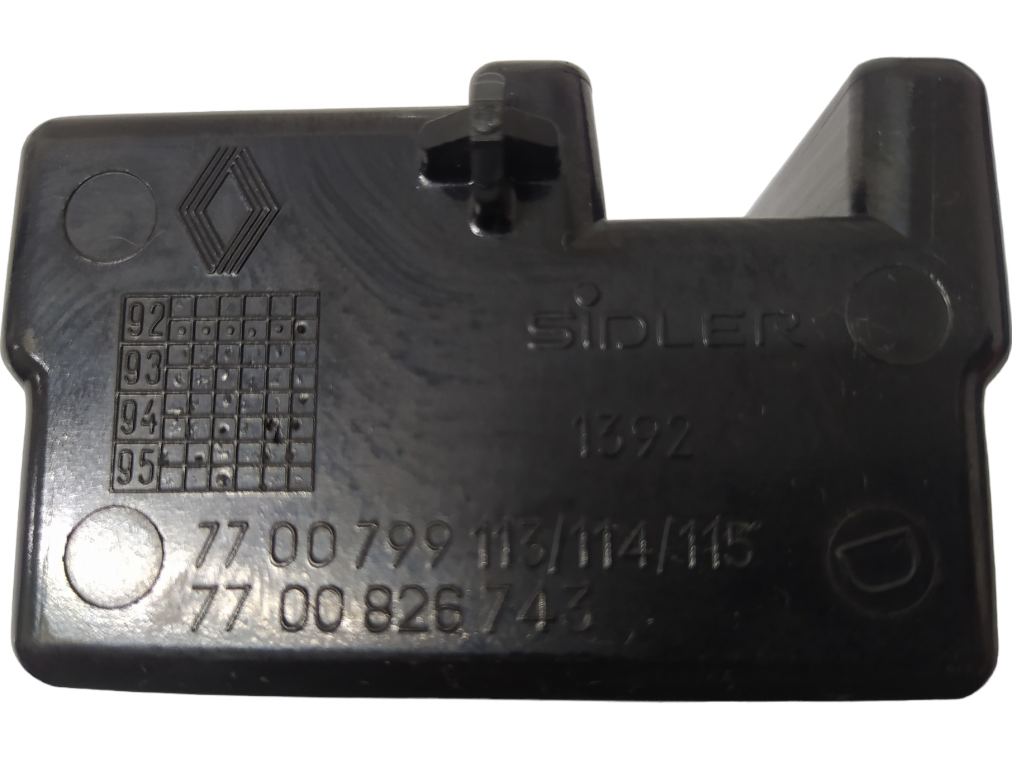 Cinzeiro Console Central Renault Clio 1996 7700826743 V09 6