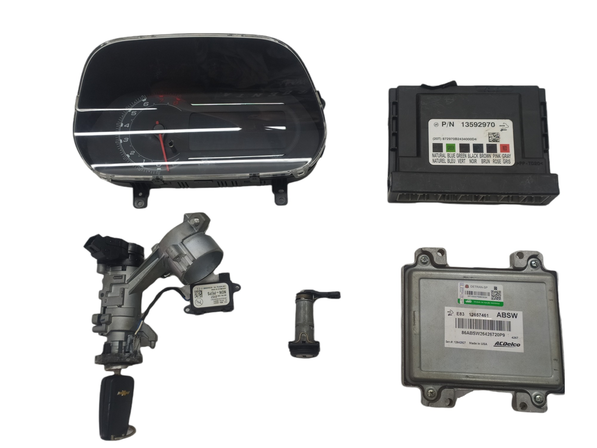 Kit Injeção Modulo Cobalt Ltz 1.8 2015 Original E8312657461