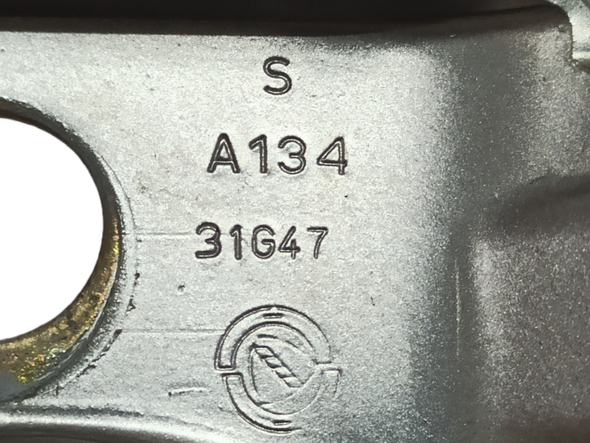 Dobradiça Porta Traseira Esquerda Fiat Palio 1997 1998 V23 9