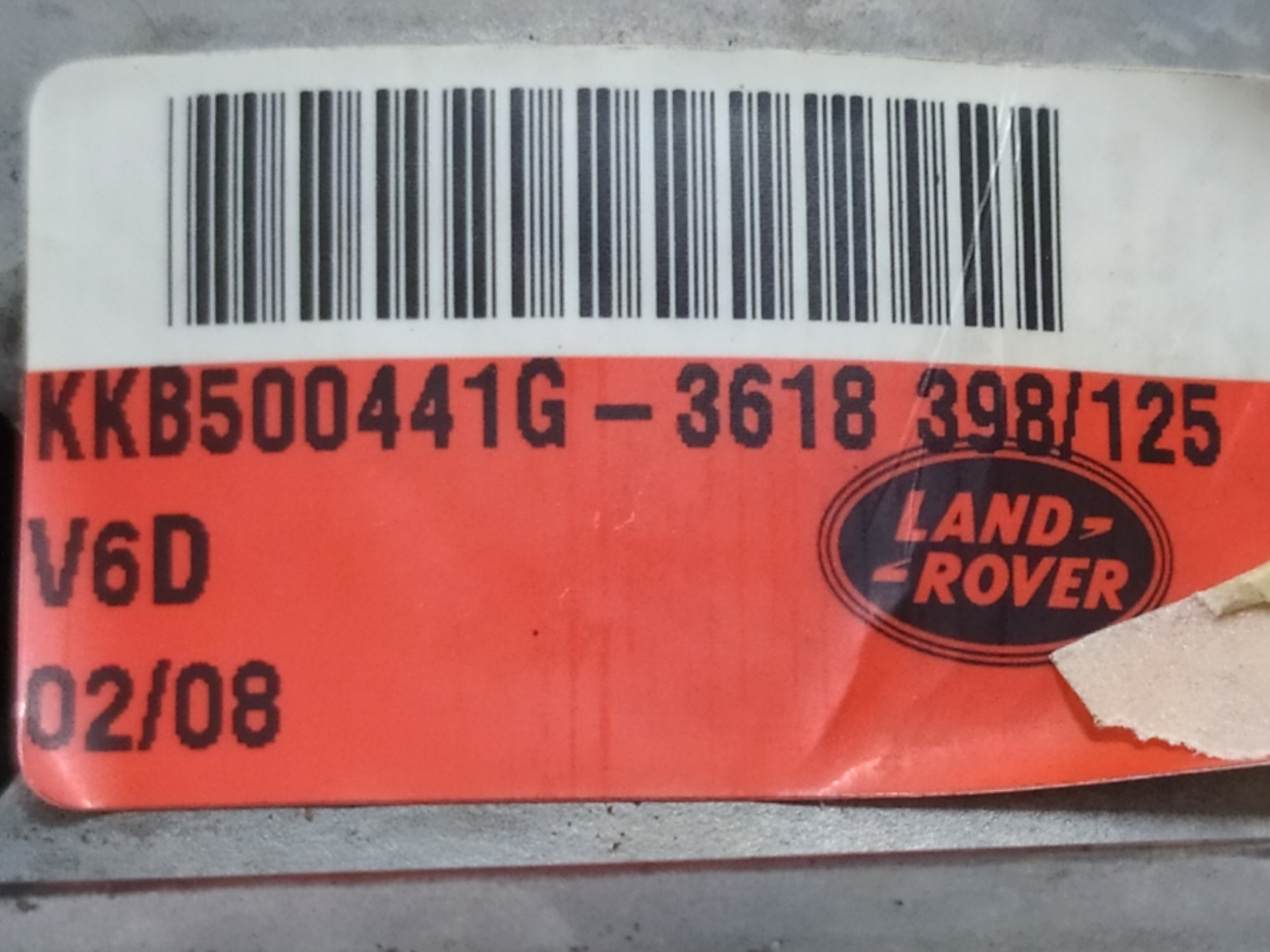 Coxim Motor Esquerdo Land Rover Discovery 3 2.7 2008 V92 5