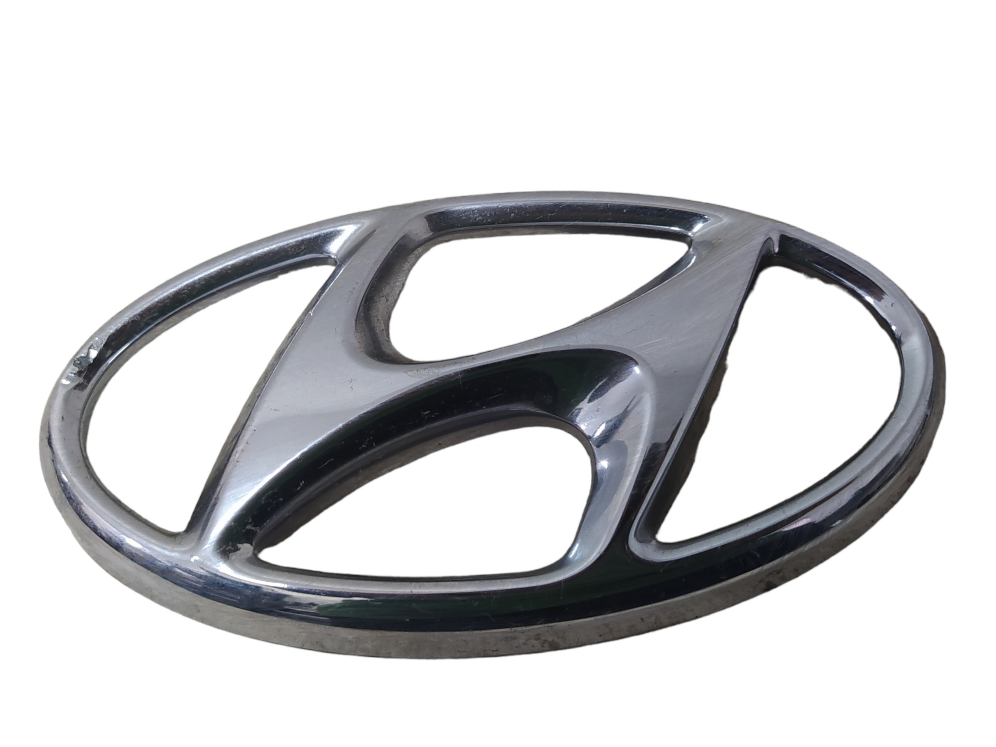 Emblema Traseiro Cromado Hyundai Hb20 2014 V69