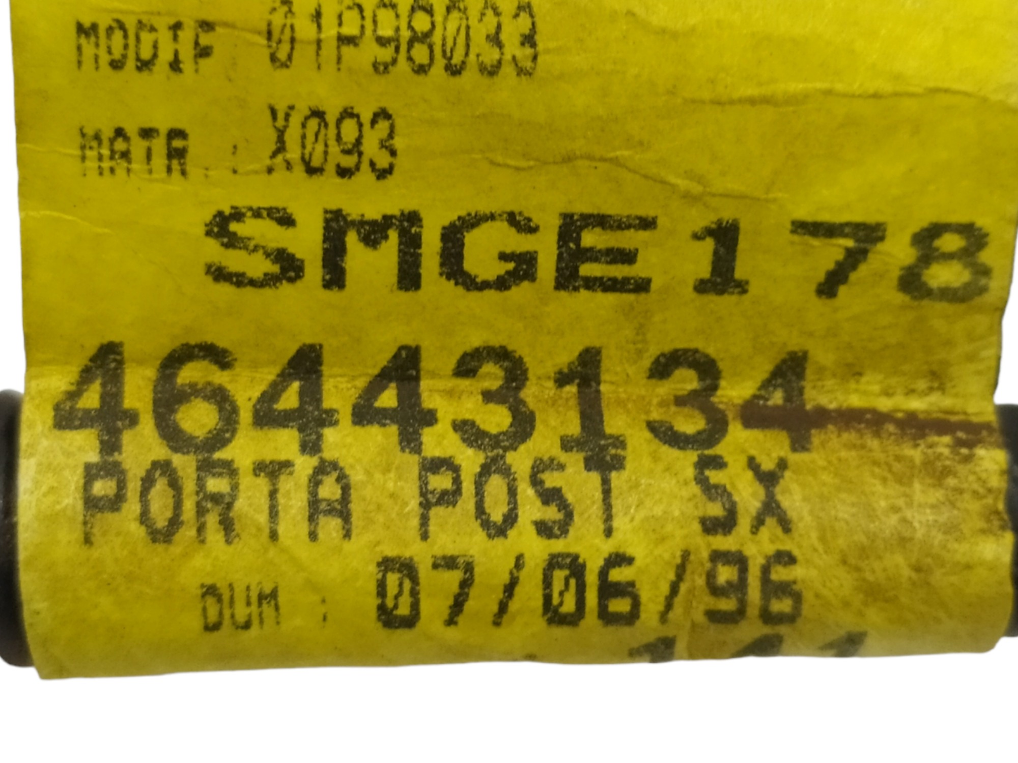 Chicote Da Porta Traseira Esquerda Fiat Palio 1.0 1999 V19 6