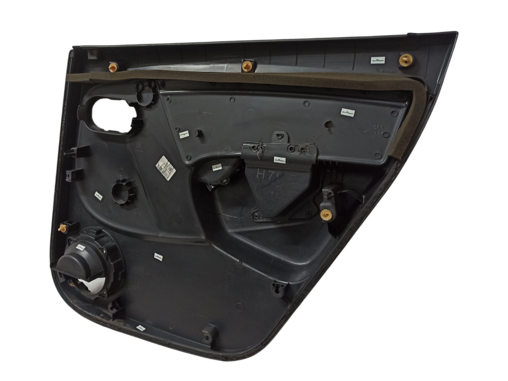 Forro Da Porta Traseira Esquerda Renault Duster 2014 Preto 5