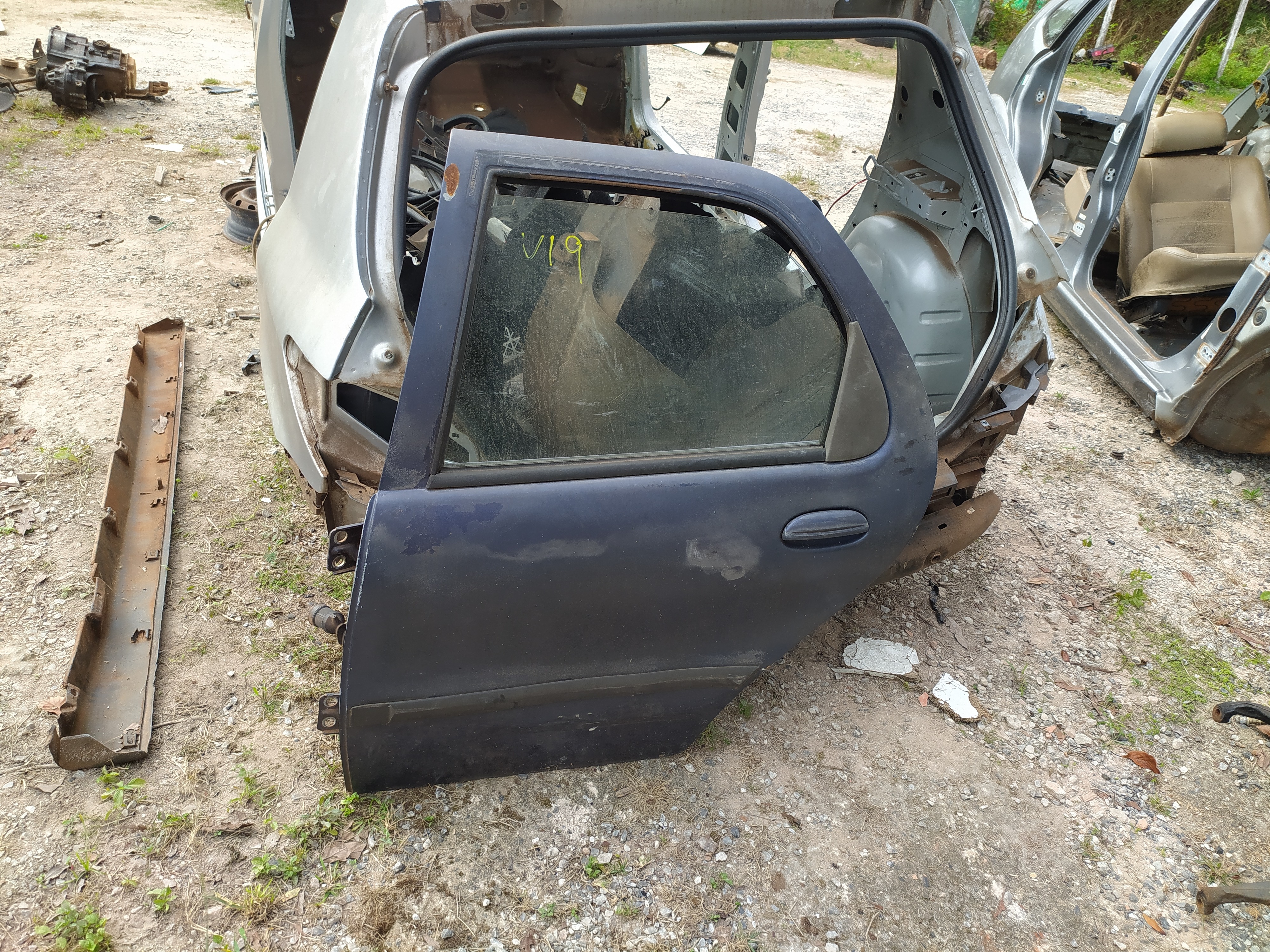 Porta Traseira Esquerda Fiat Palio ELX 1.0 1999 V19 Balcão
