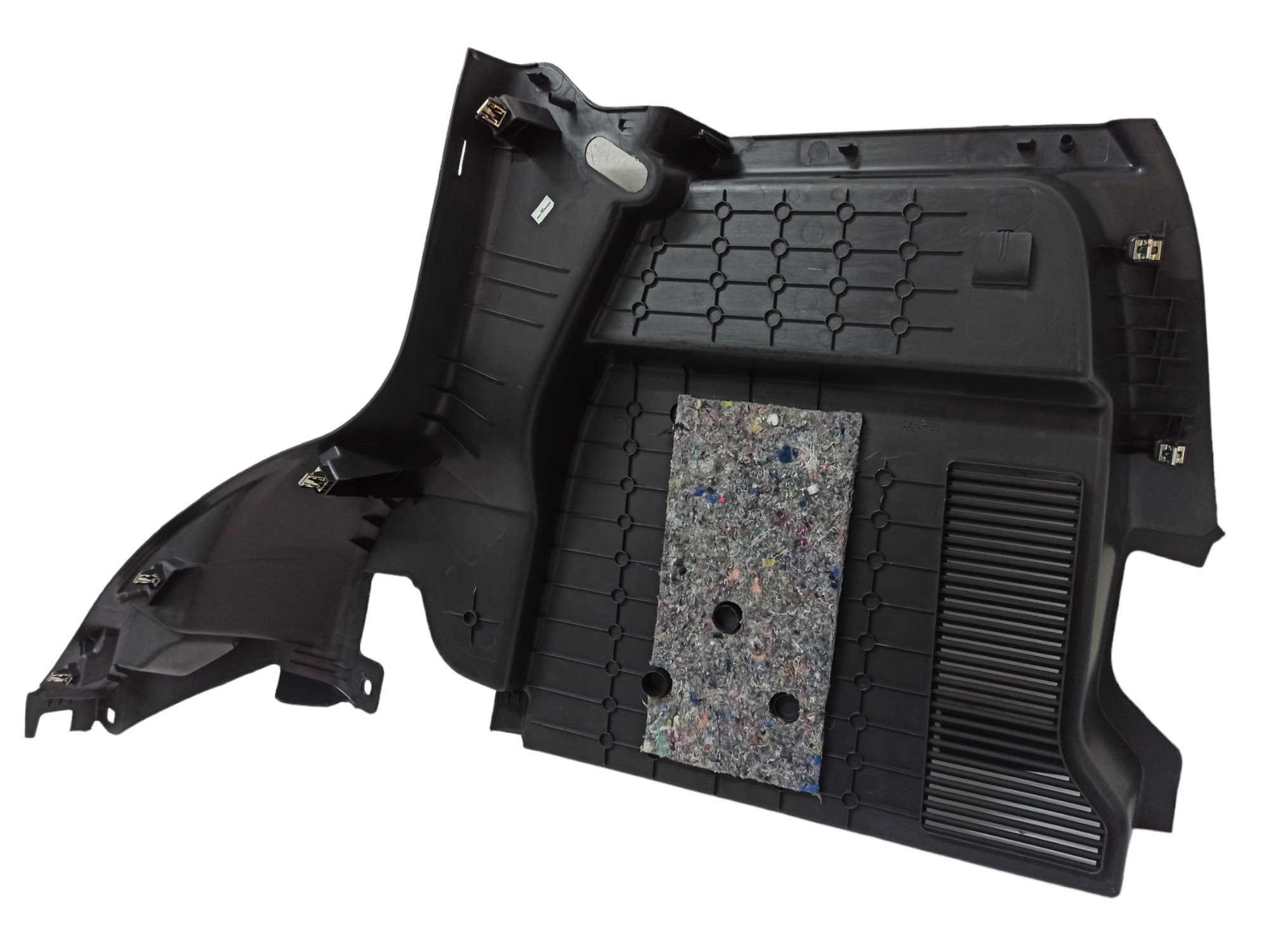 Forro Acabamento Do Porta Malas Esquerdo Ford Ka 2013 A 2020 Preto 4
