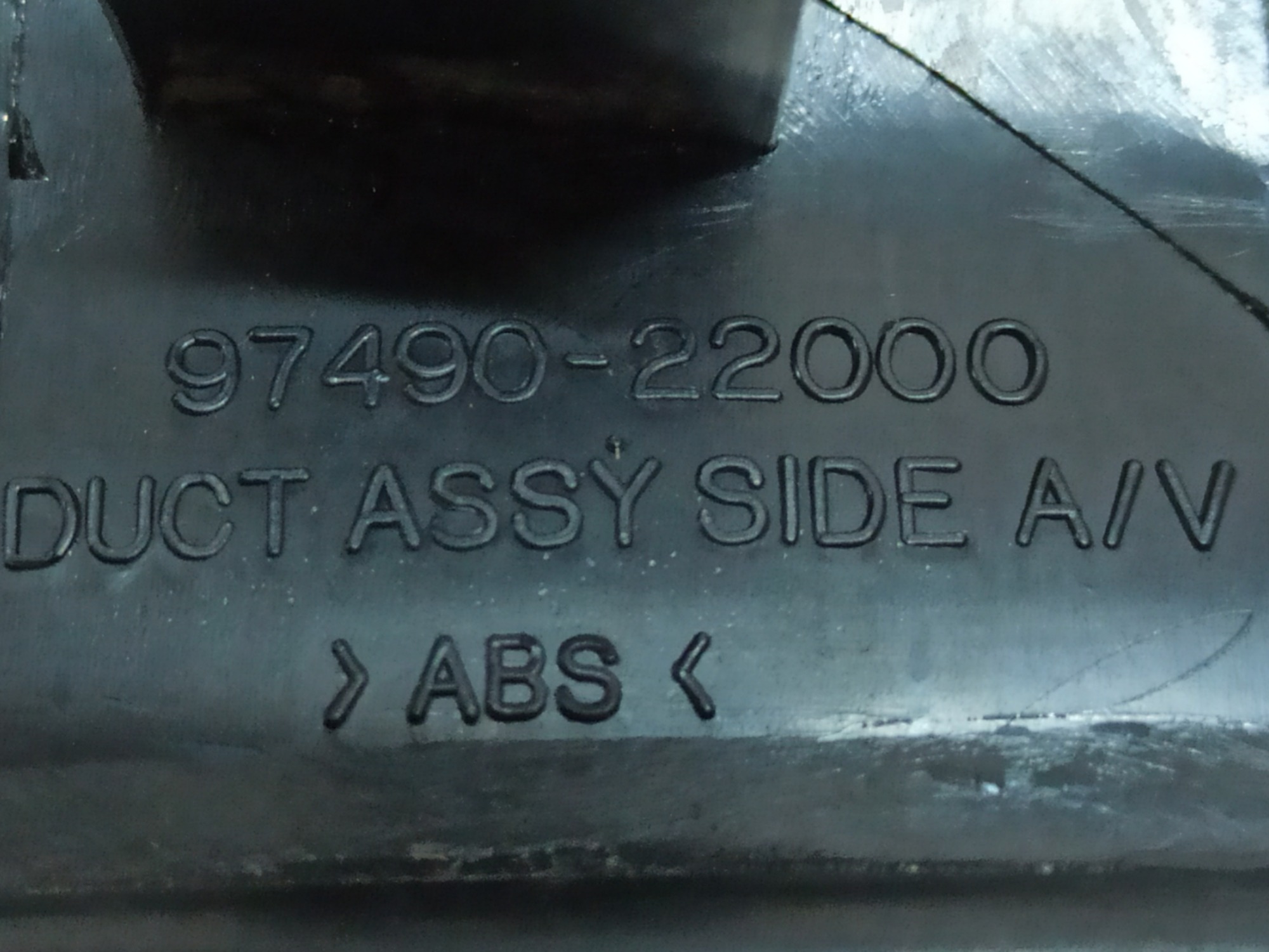 Difusor Saído Ar Lado Direito Hyundai Accent 1996 V73 7