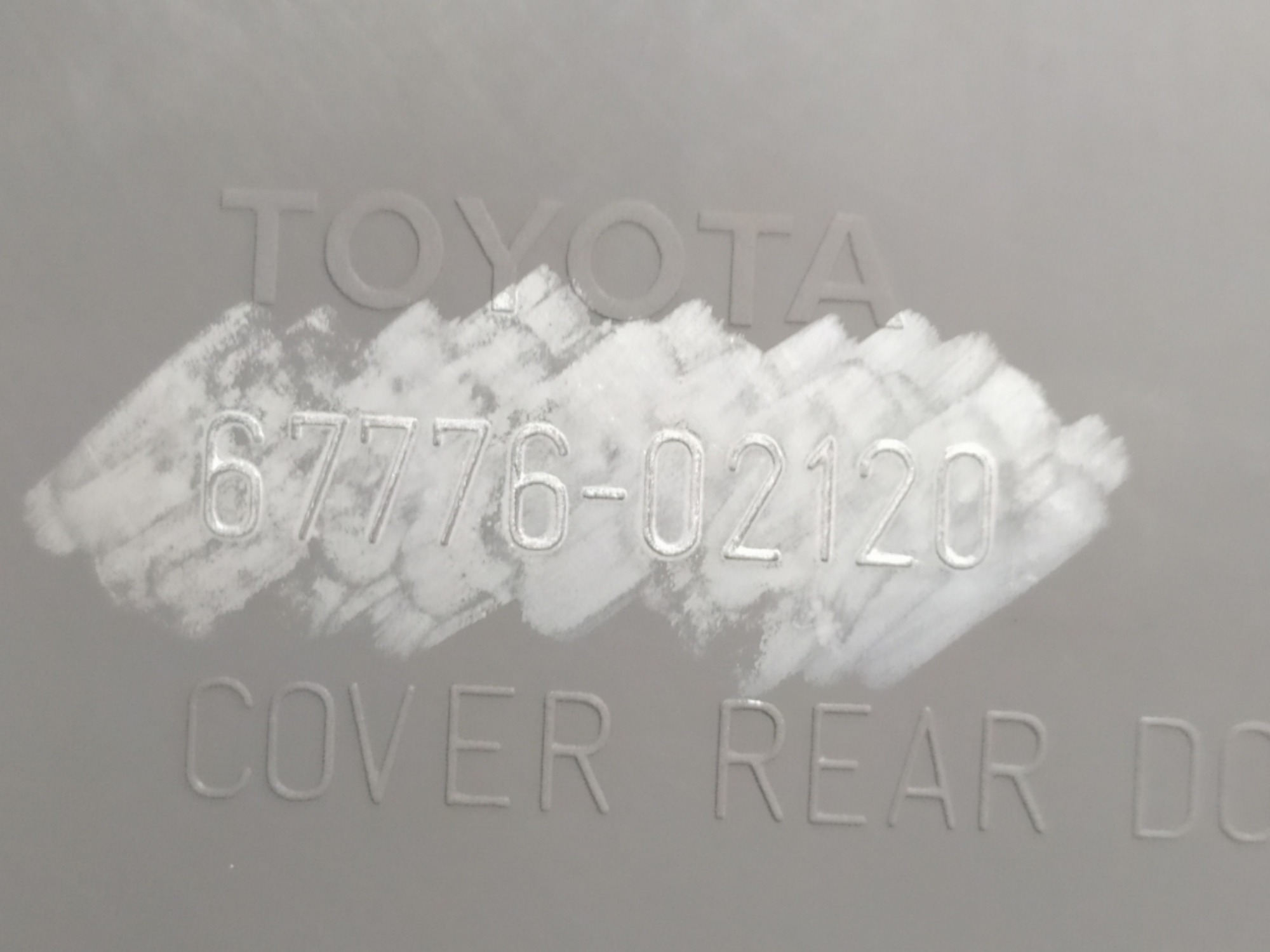 Forro Porta Traseira Esquerda Toyota Corolla 2003 A 2008 7