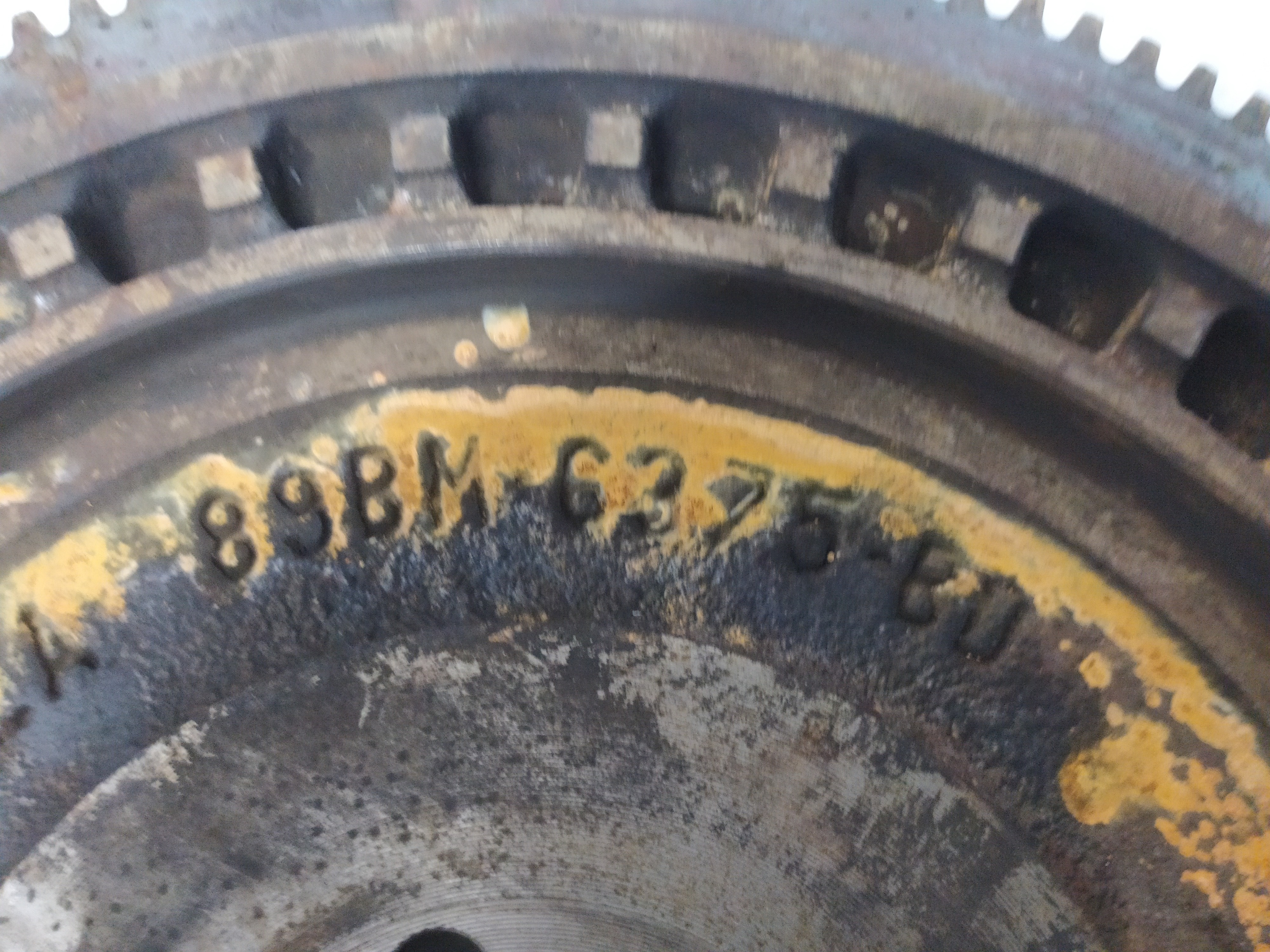 Volante Do Motor Ford Ka 1.0 2000 89bm6375bd V45 5