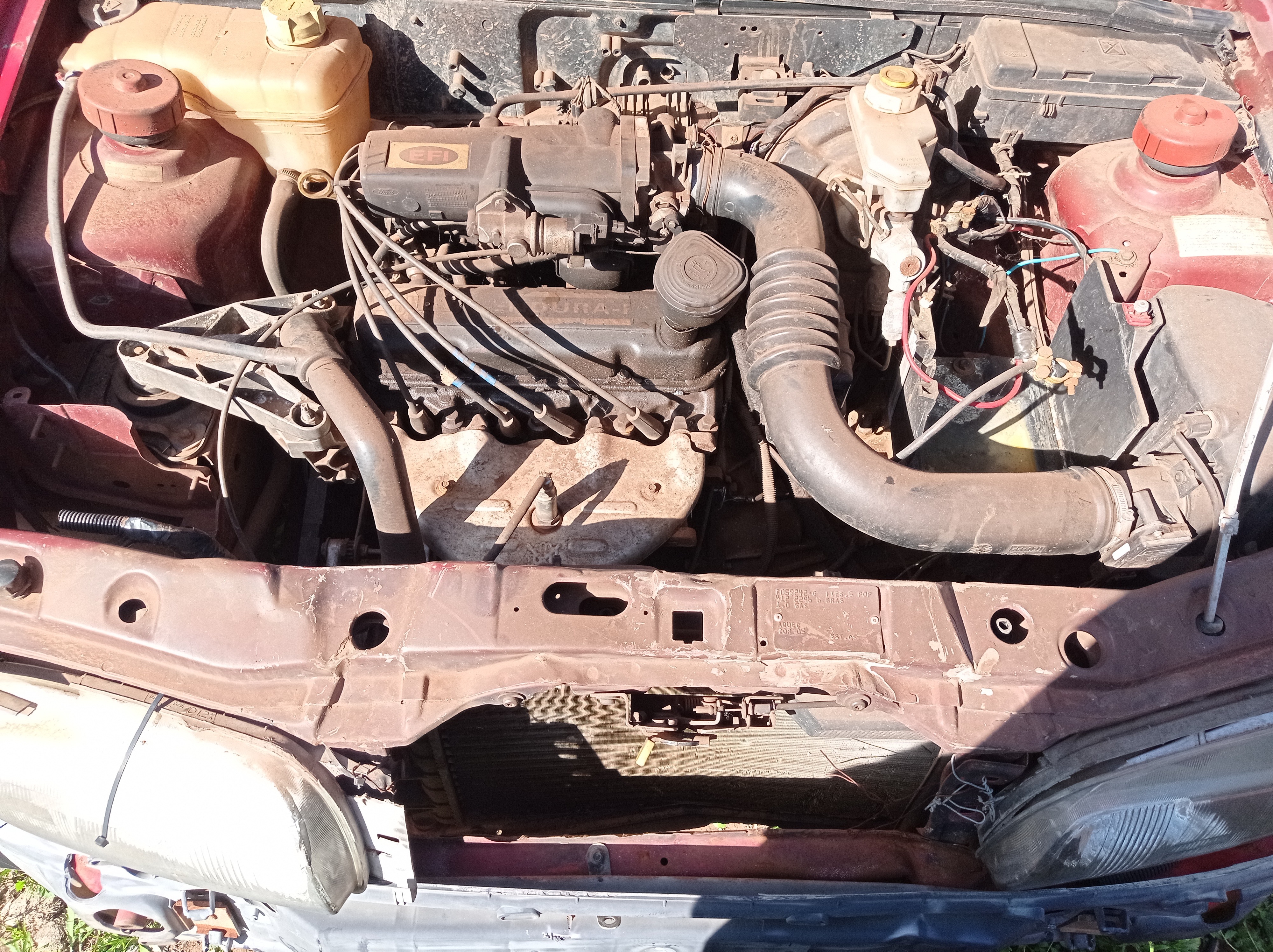 Motor Câmbio E Peças Interior Ford Fiesta 1996 1997  V04