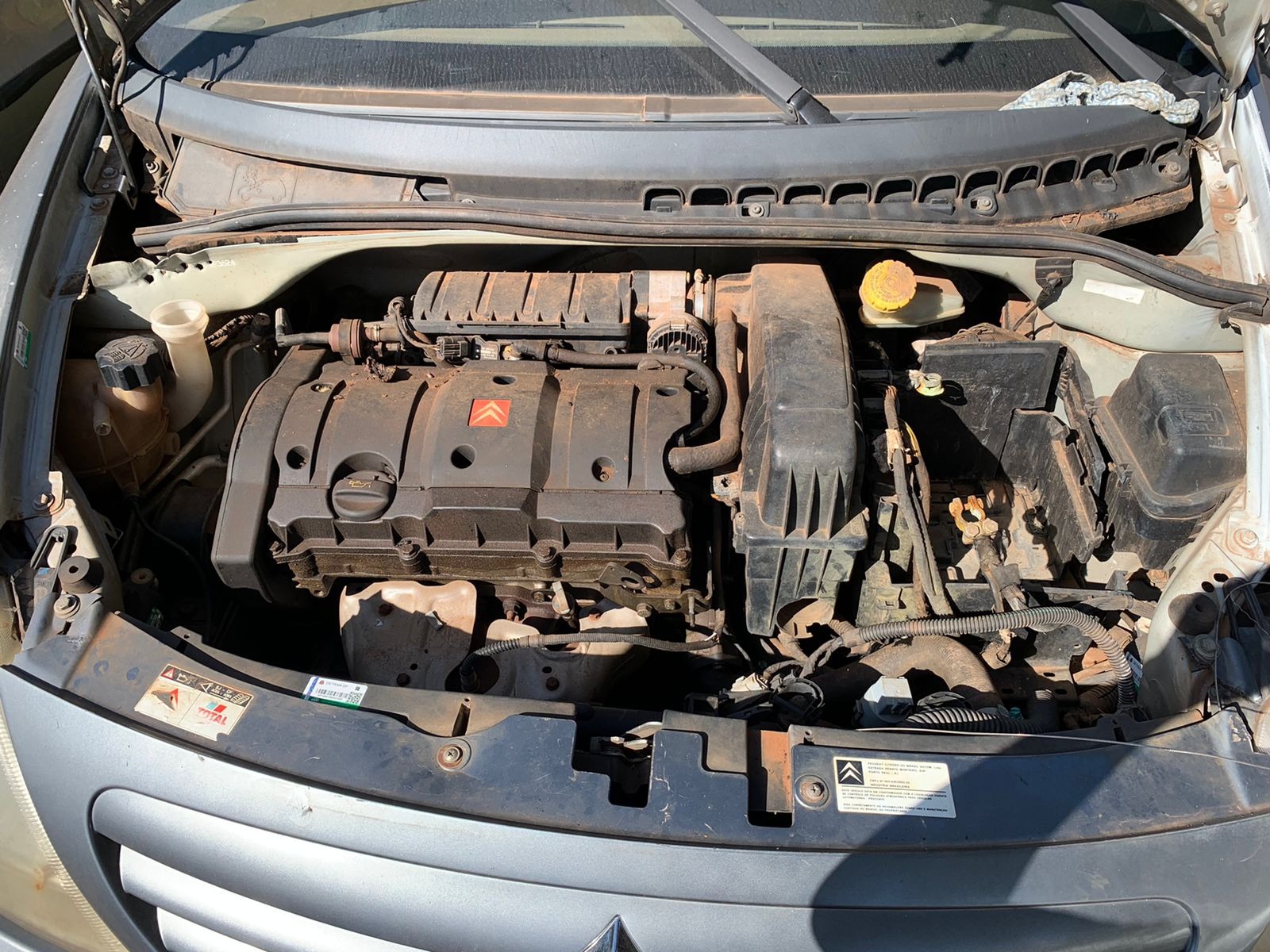 Motor Câmbio E Peças Interior Citroen C3 Excl 16v 2005 V22