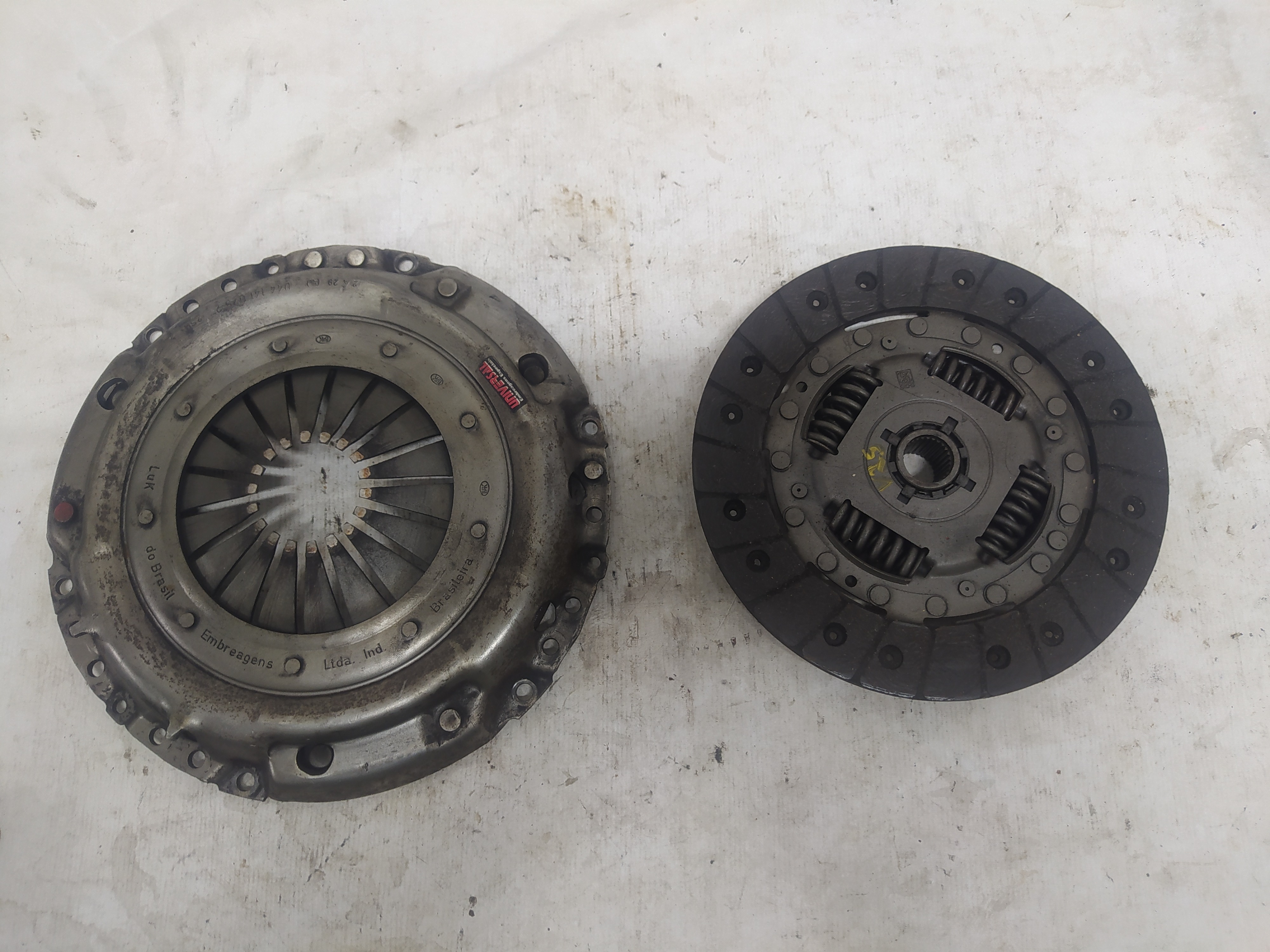 Platô E Disco Embreagem Ford Escort 2.0 1994 V25 Balcão