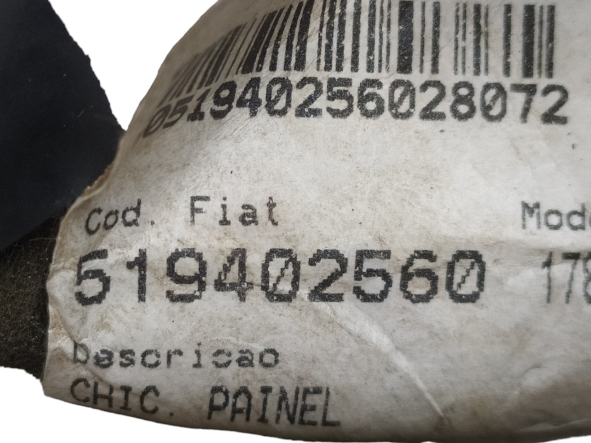 Chicote Do Painel Fiat Palio 1.0 2016 Sem Ar V87 6