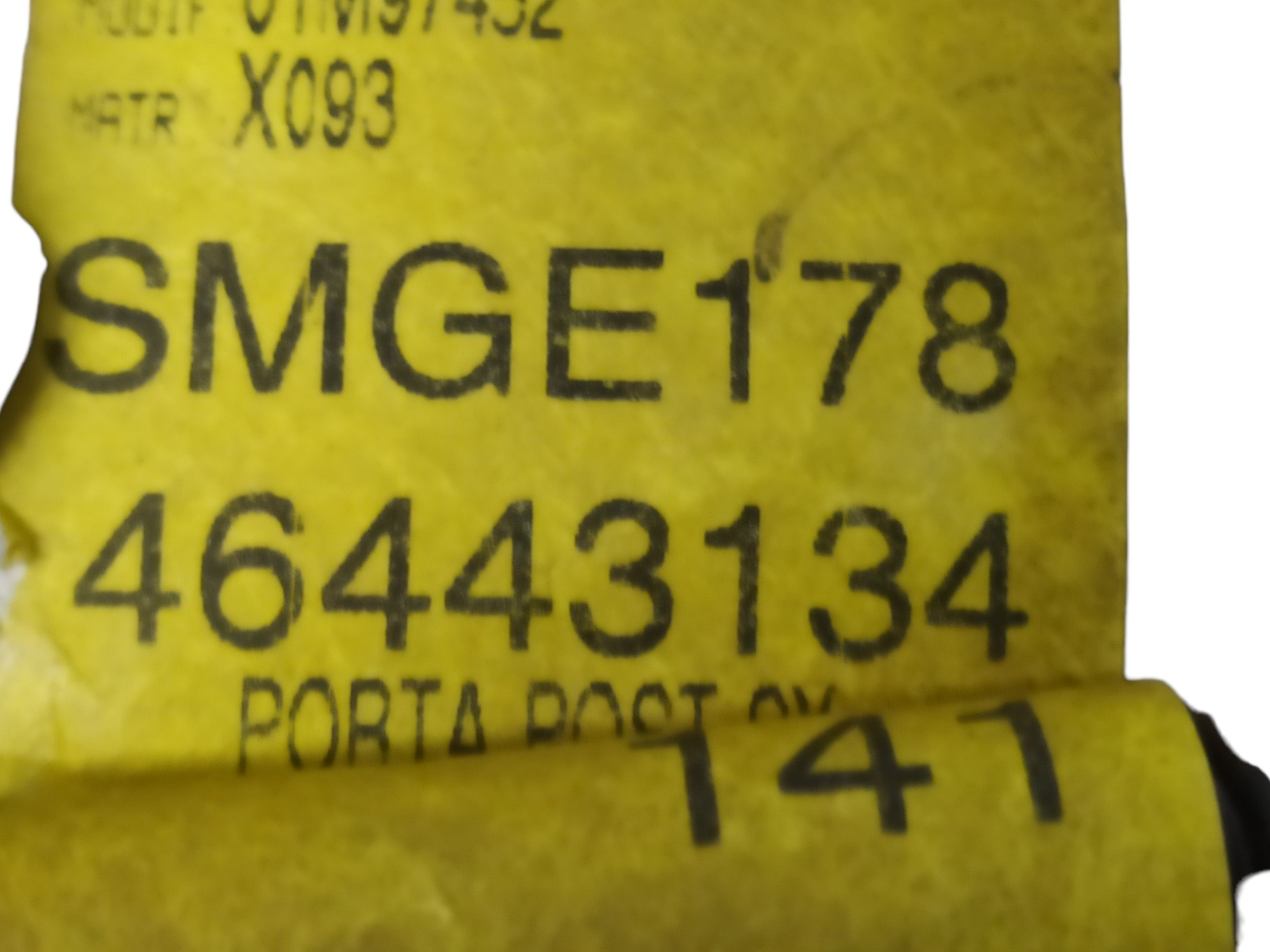 Chicote Porta Traseira Esquerda Fiat Palio 1.0 1997 V23 6